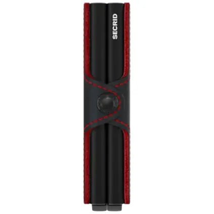 Secrid Wallets Twinwallet Fuel 10 cm - Black-Red