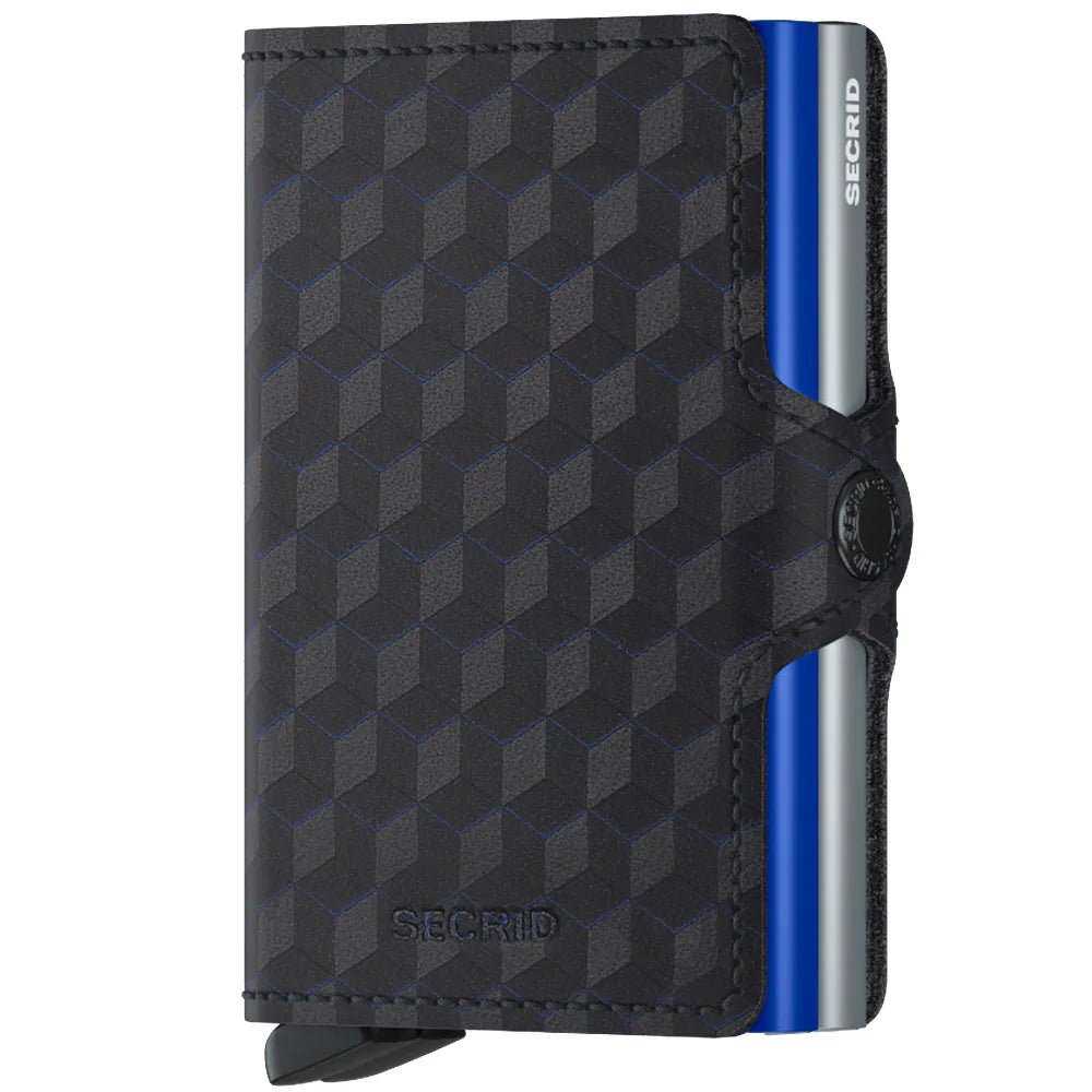 Secrid Wallets Twinwallet Optical 10 cm - Titanium-Blue