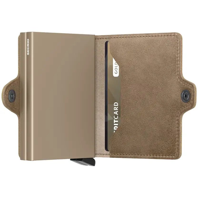Secrid Wallets Twinwallet Vintage 10 cm - Taupe