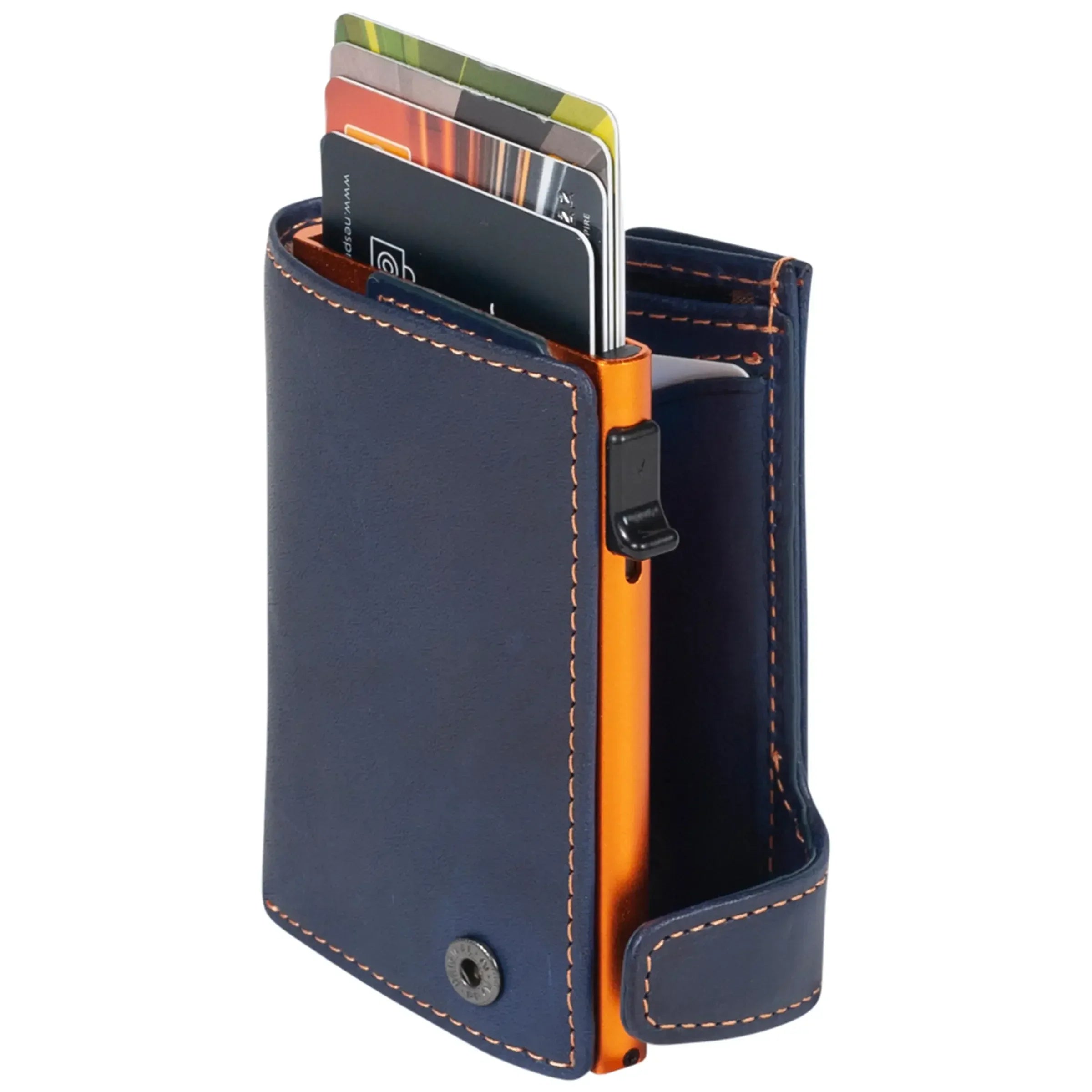 Tony Perotti Furbo Credit Card Holder for Women 10 cm - Royal Blue
