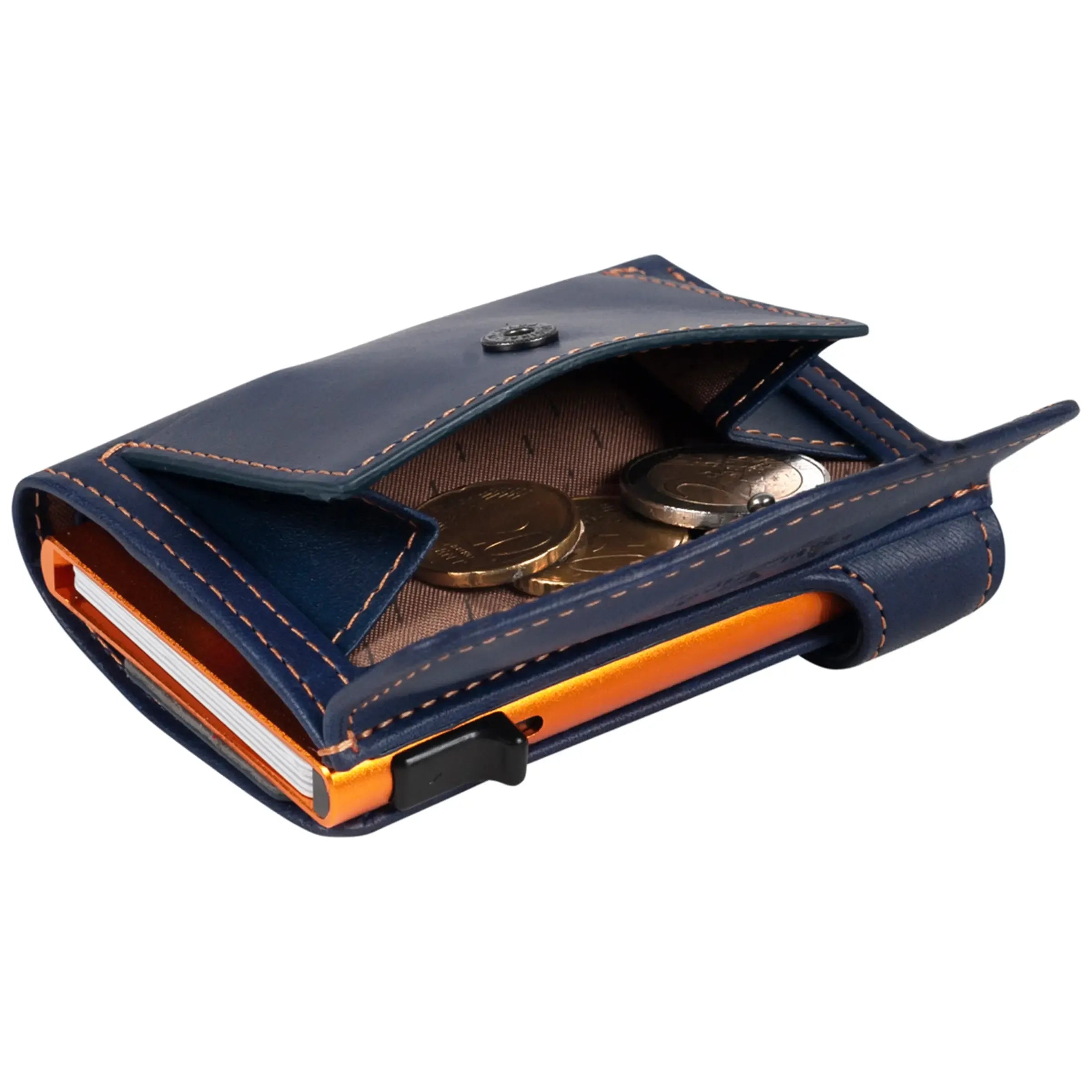 Tony Perotti Furbo Credit Card Holder for Women 10 cm - Royal Blue