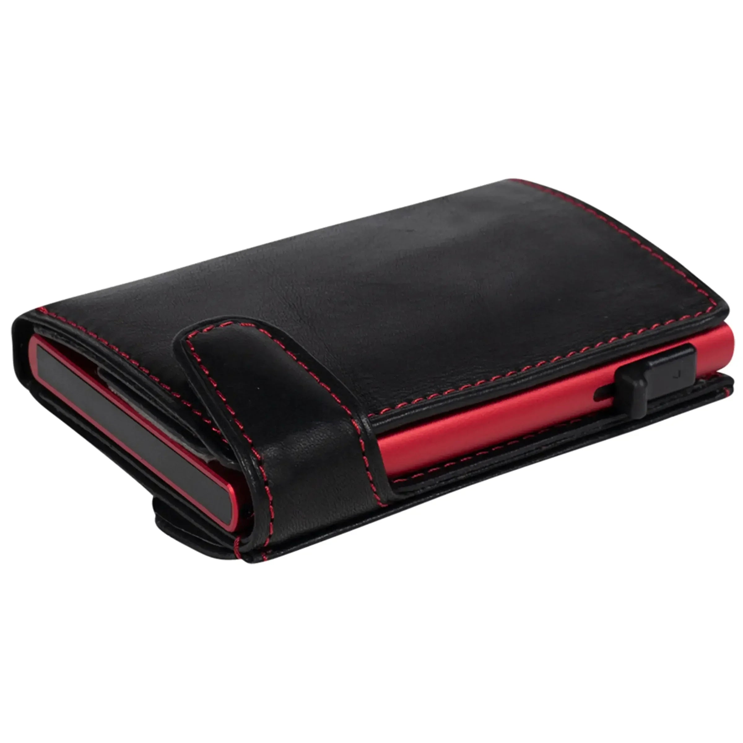 Tony Perotti Furbo RFID Credit Card Holder 10 cm - Black