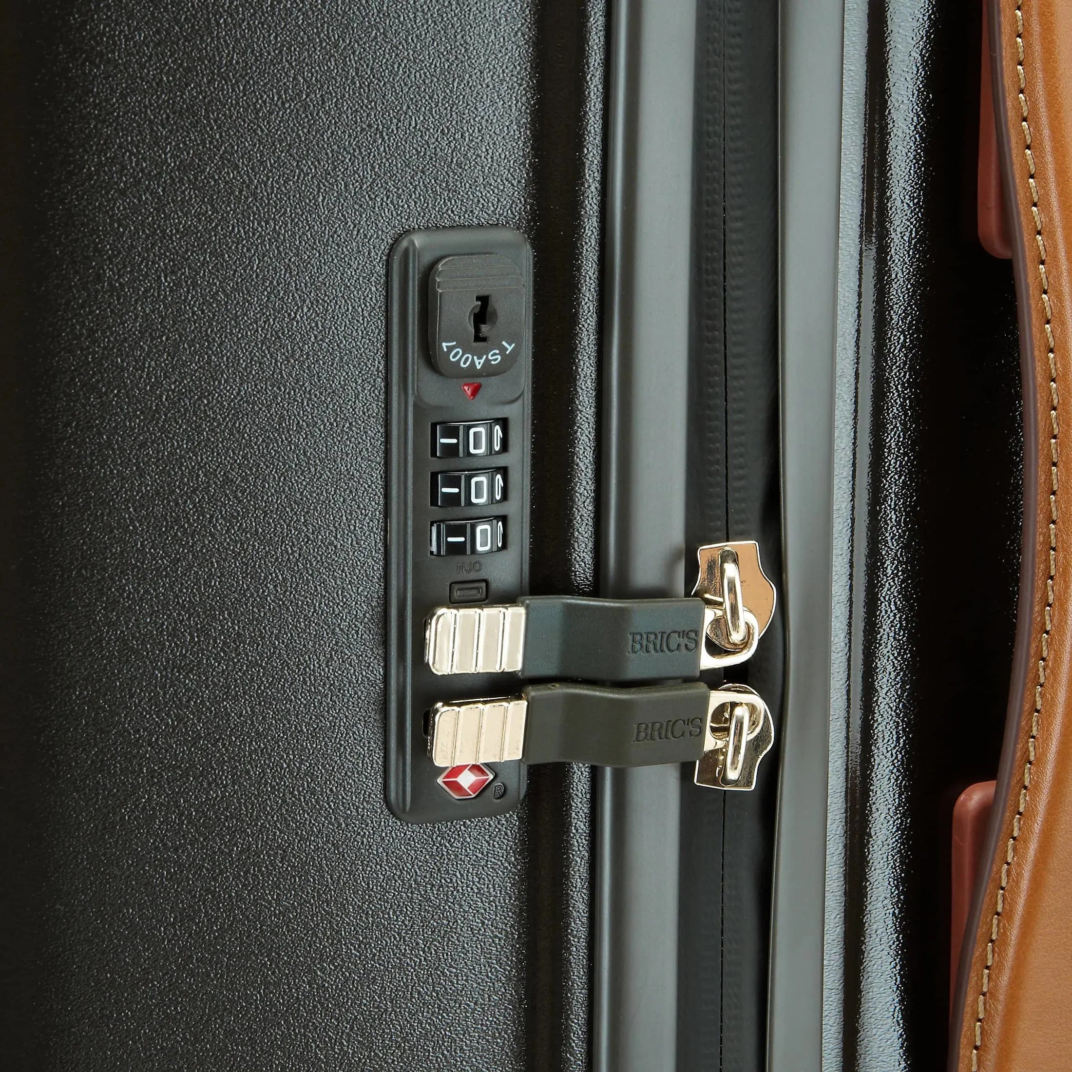 Brics Bellagio 4-Rollen-Trolley 82 cm - Black/Brown