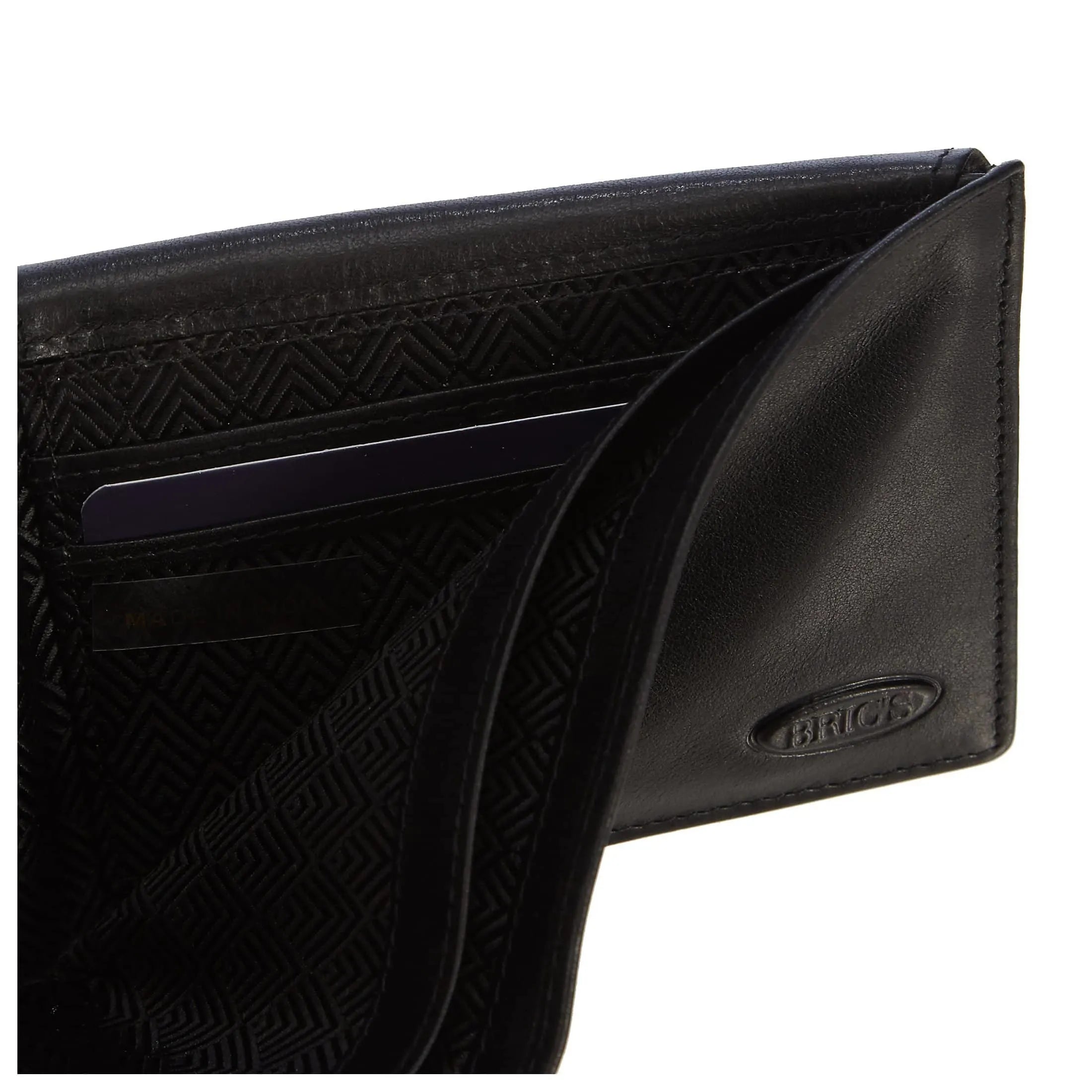 Brics Monte Rosa wallet RFID 12 cm - brown