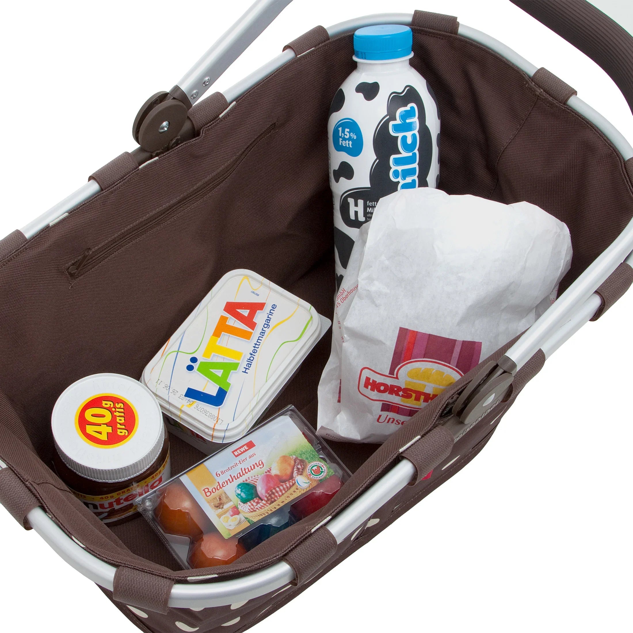 Reisenthel Shopping Carrybag shopping basket 48 cm - twist silver
