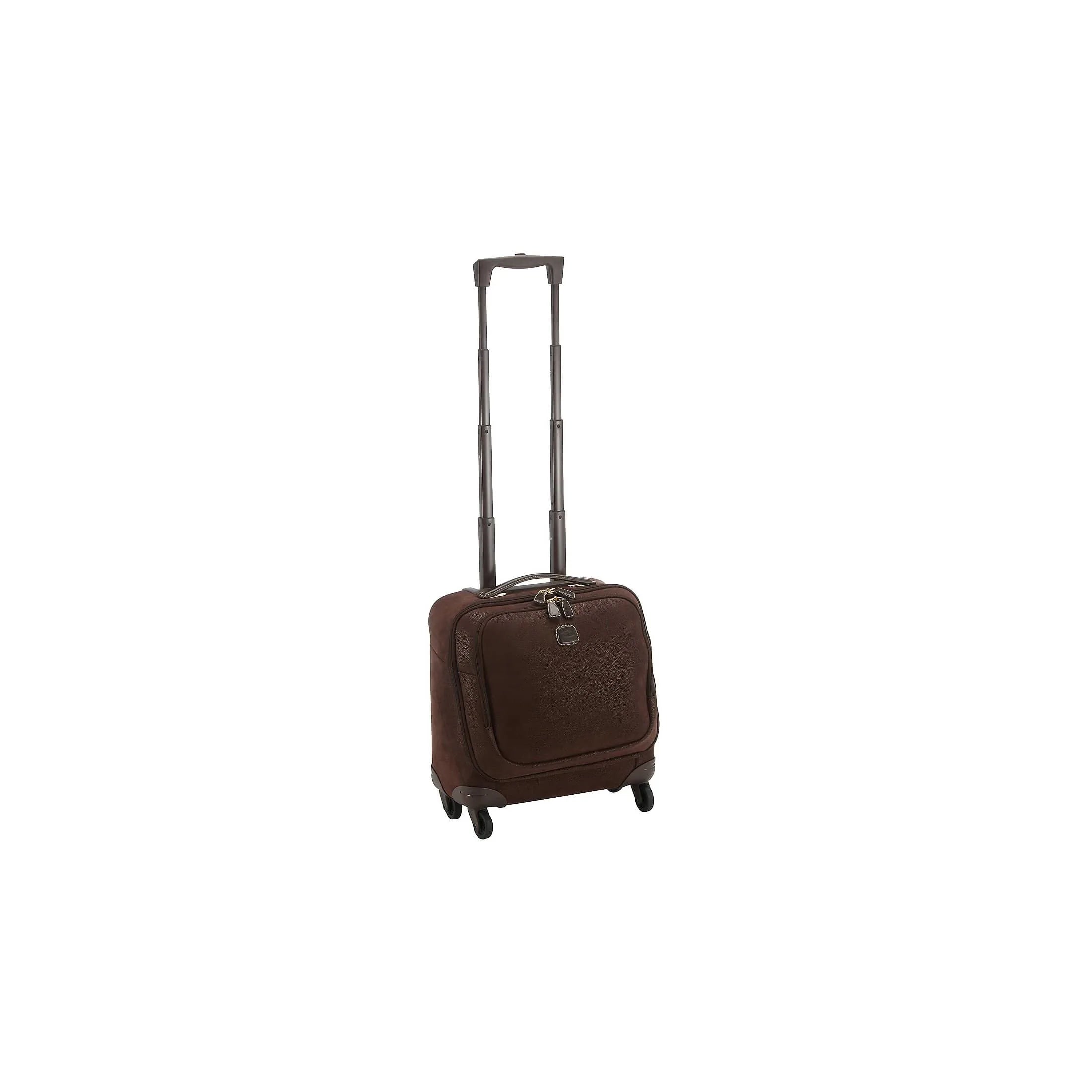 Brics Life 4-Rollen Mobiles Office mit Laptopfach 43 cm - olive