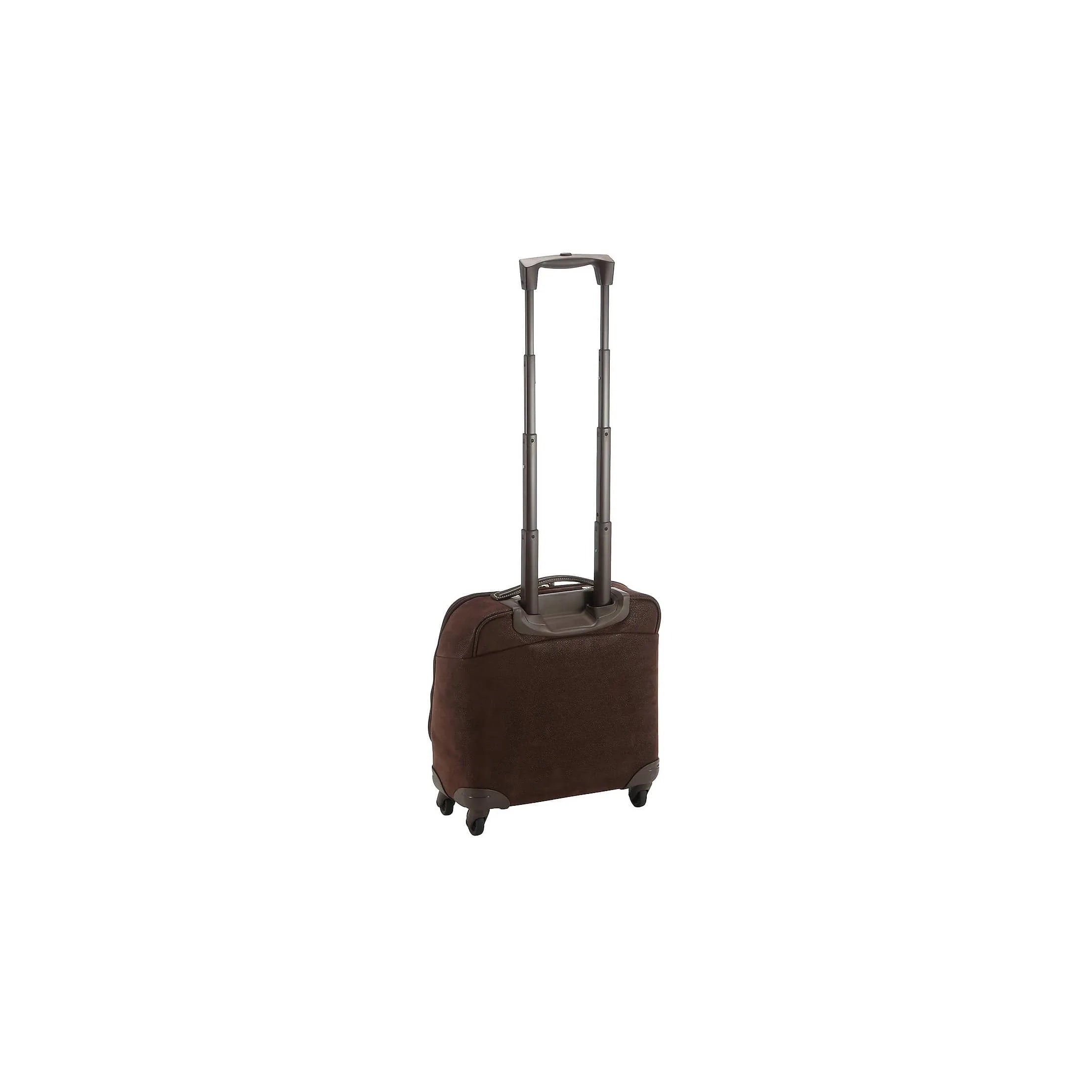 Brics Life 4-Rollen Mobiles Office mit Laptopfach 43 cm - olive