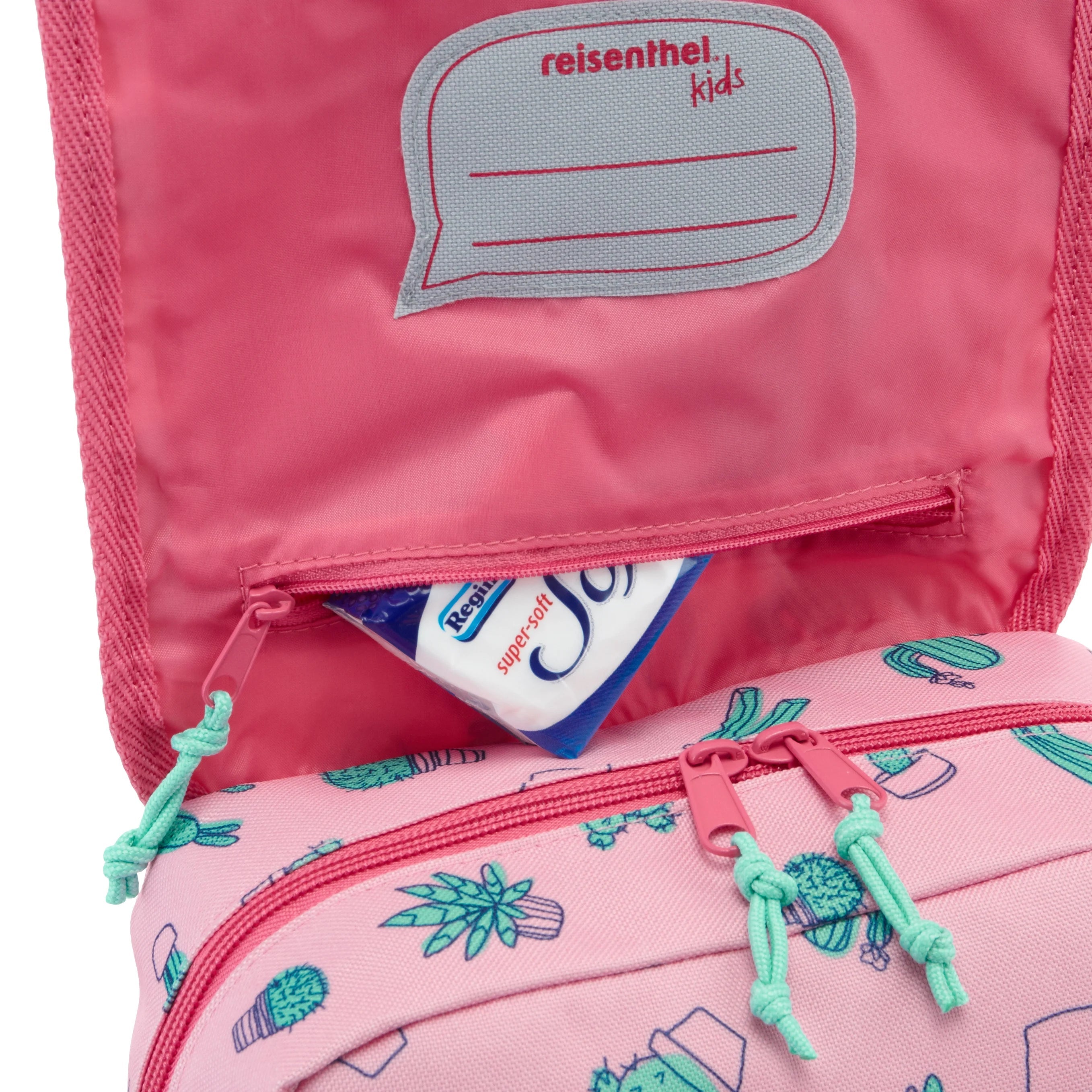 Reisenthel Kids Backpack Rucksack 28 cm - panda dots pink