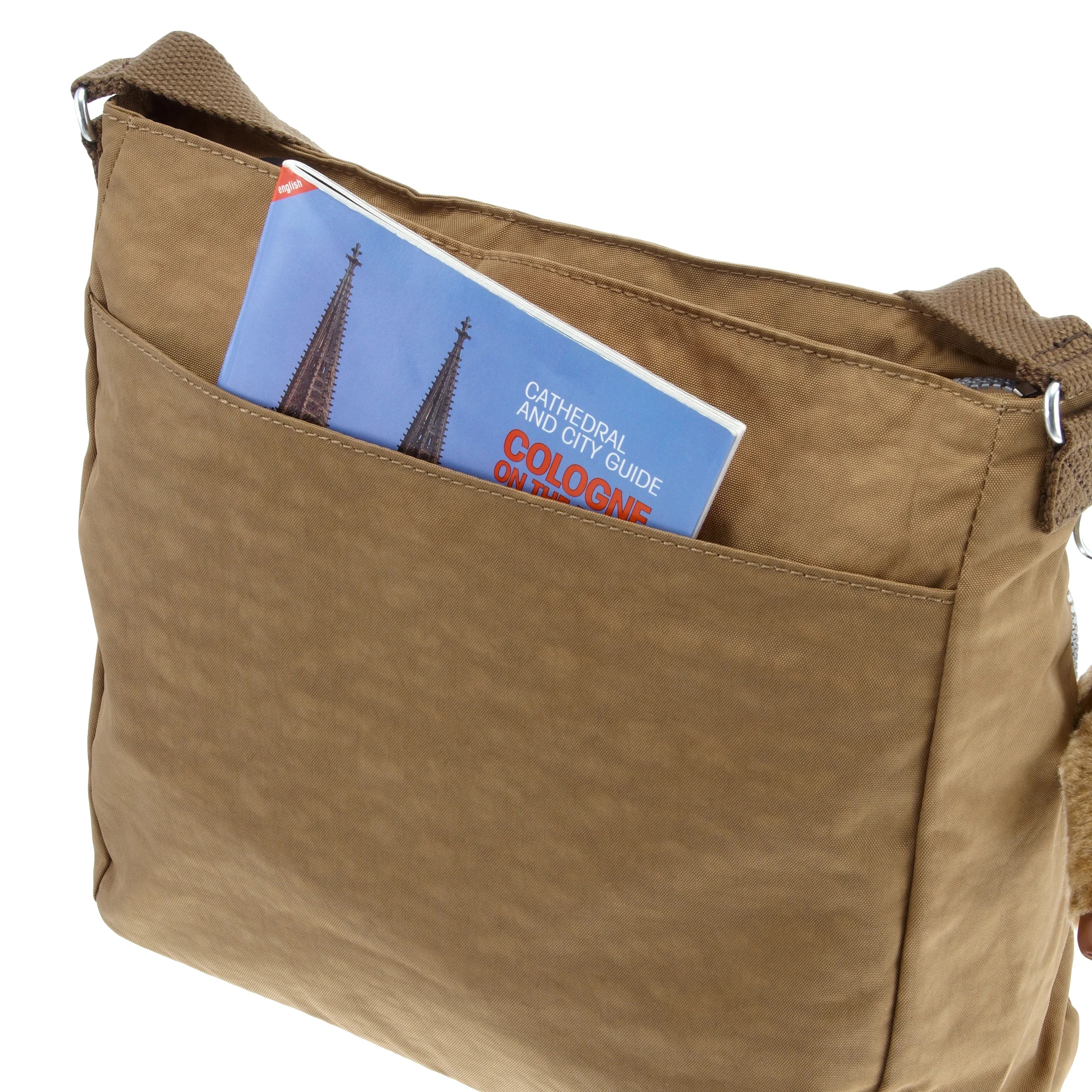 Kipling Basic Tasmo shoulder bag 31 cm - grey