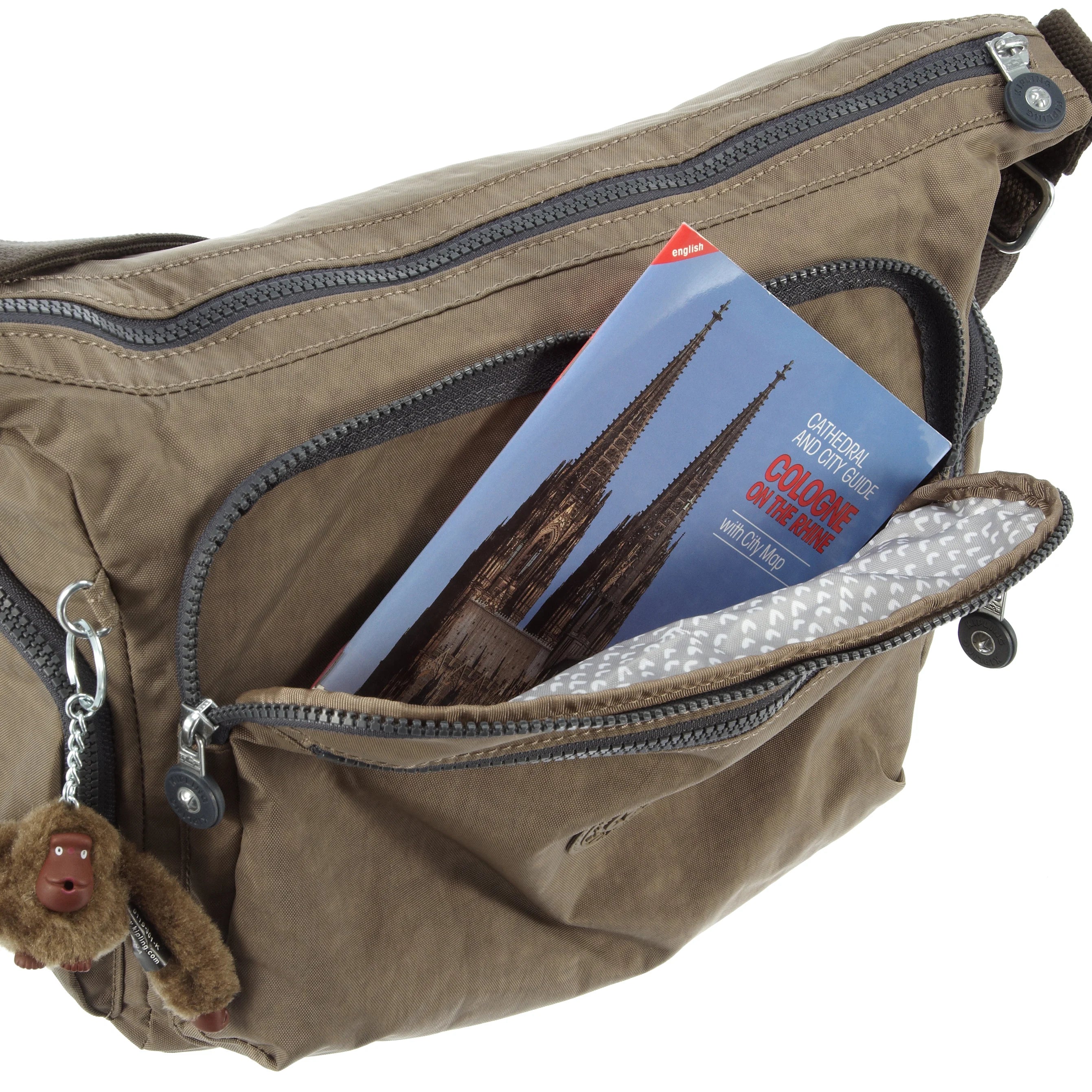Kipling Basic Gabbie Umhängetasche 35 cm - blue