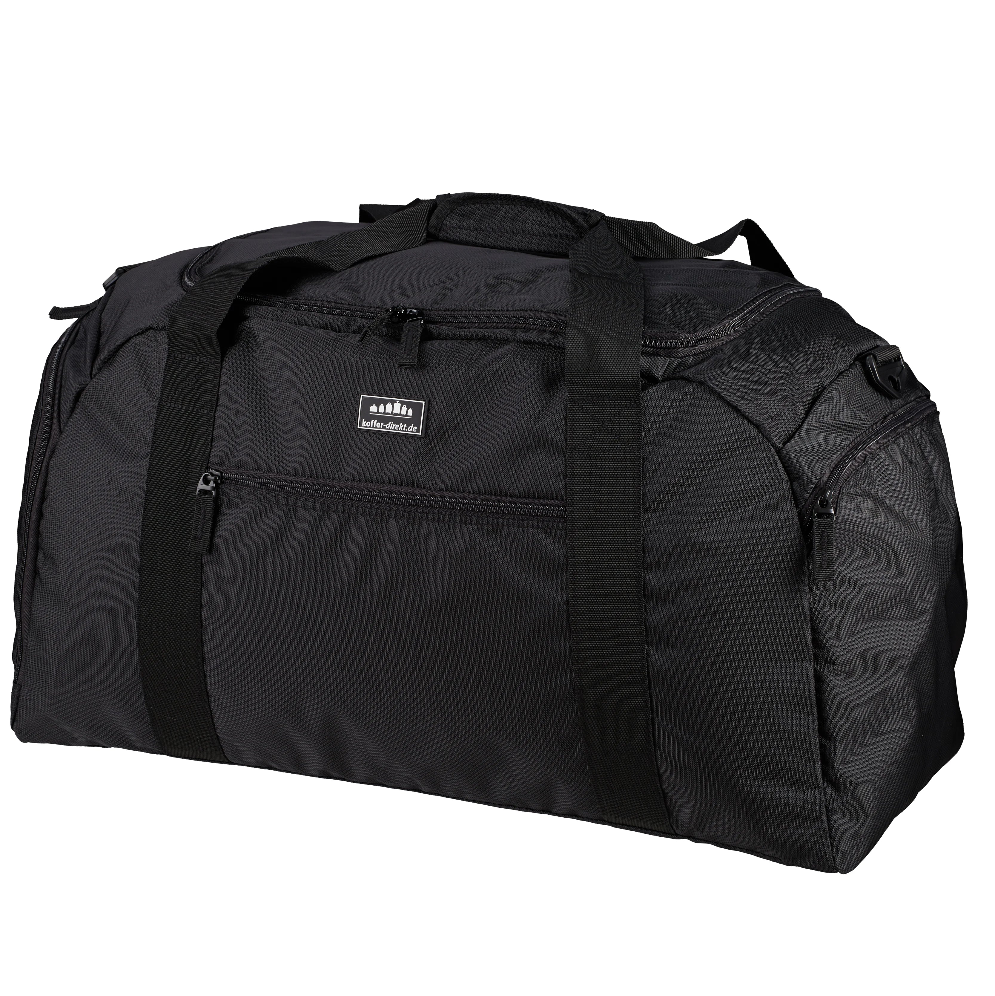 koffer-direkt.de Two Travel II Reisetasche 50 cm - schwarz