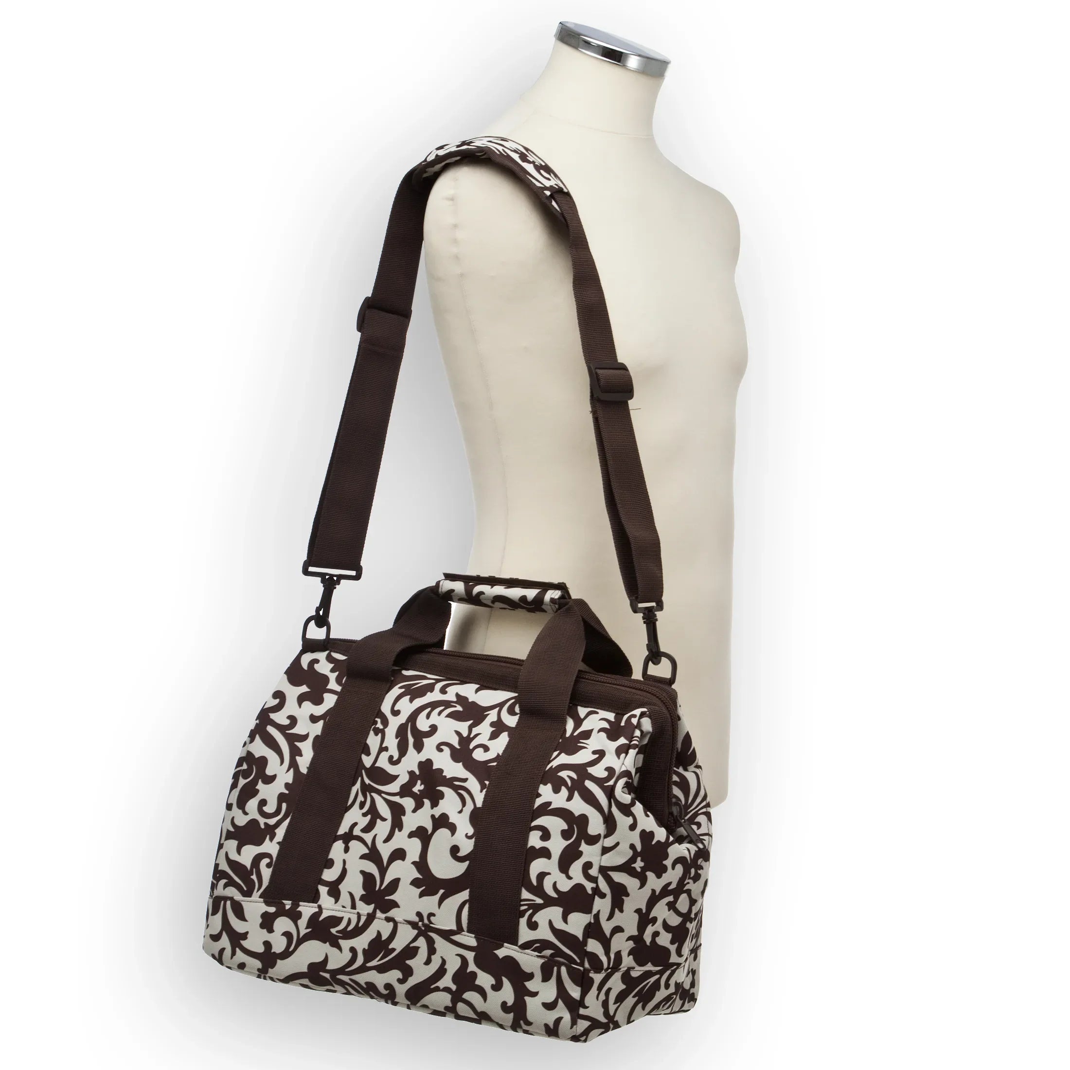 Reisenthel Travelling Allrounder M travel bag 40 cm - paisley black