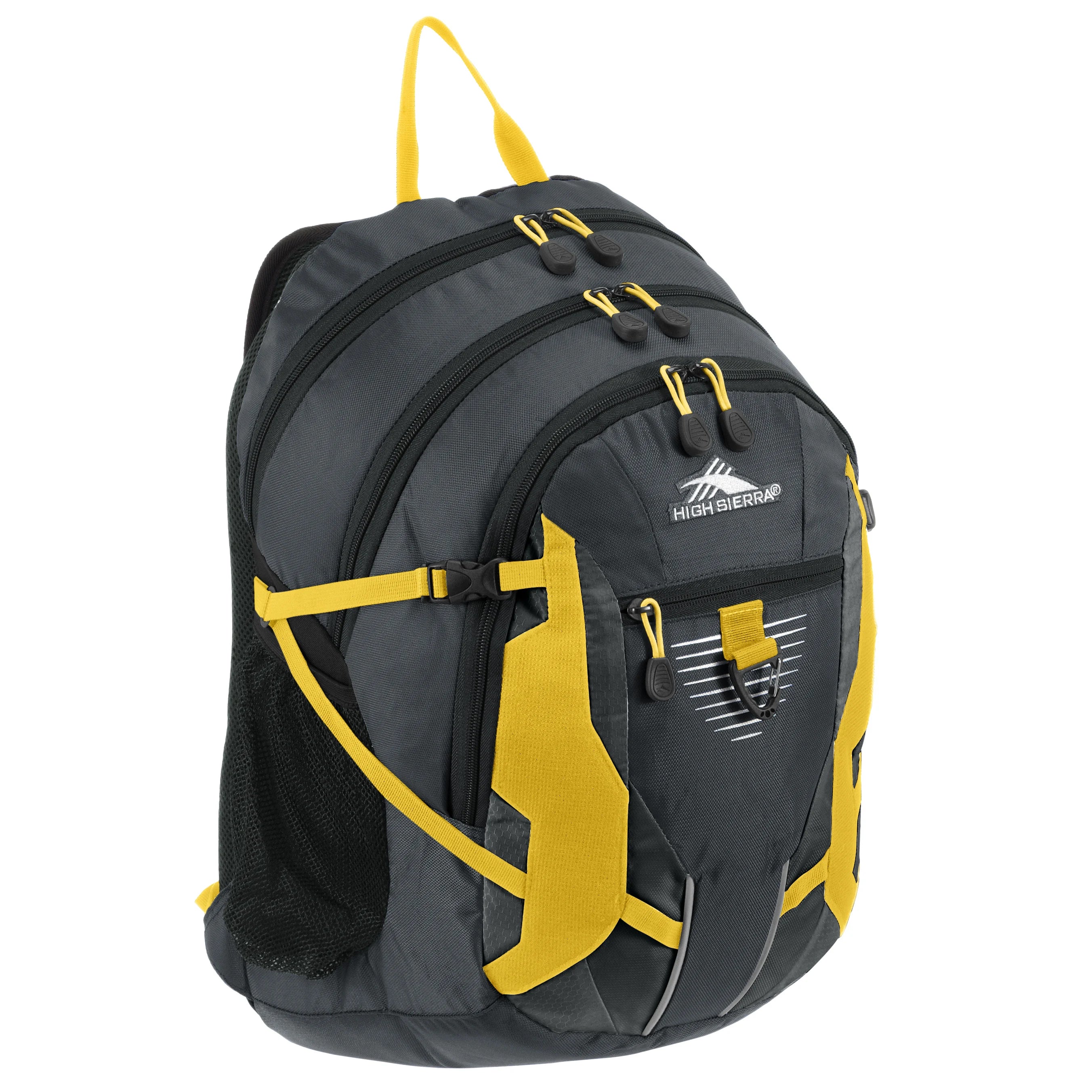 High Sierra School Backpacks Rucksack mit Laptopfach Aggro 49 cm - mercury/black/yell-o