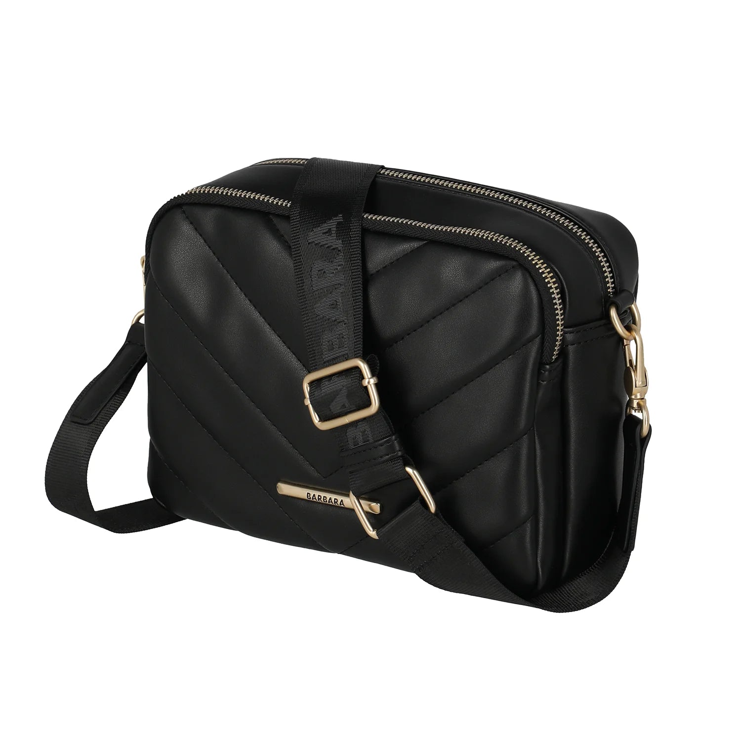 BARBARA & travelite Cozy Crossbody Bag 22 cm - Schwarz