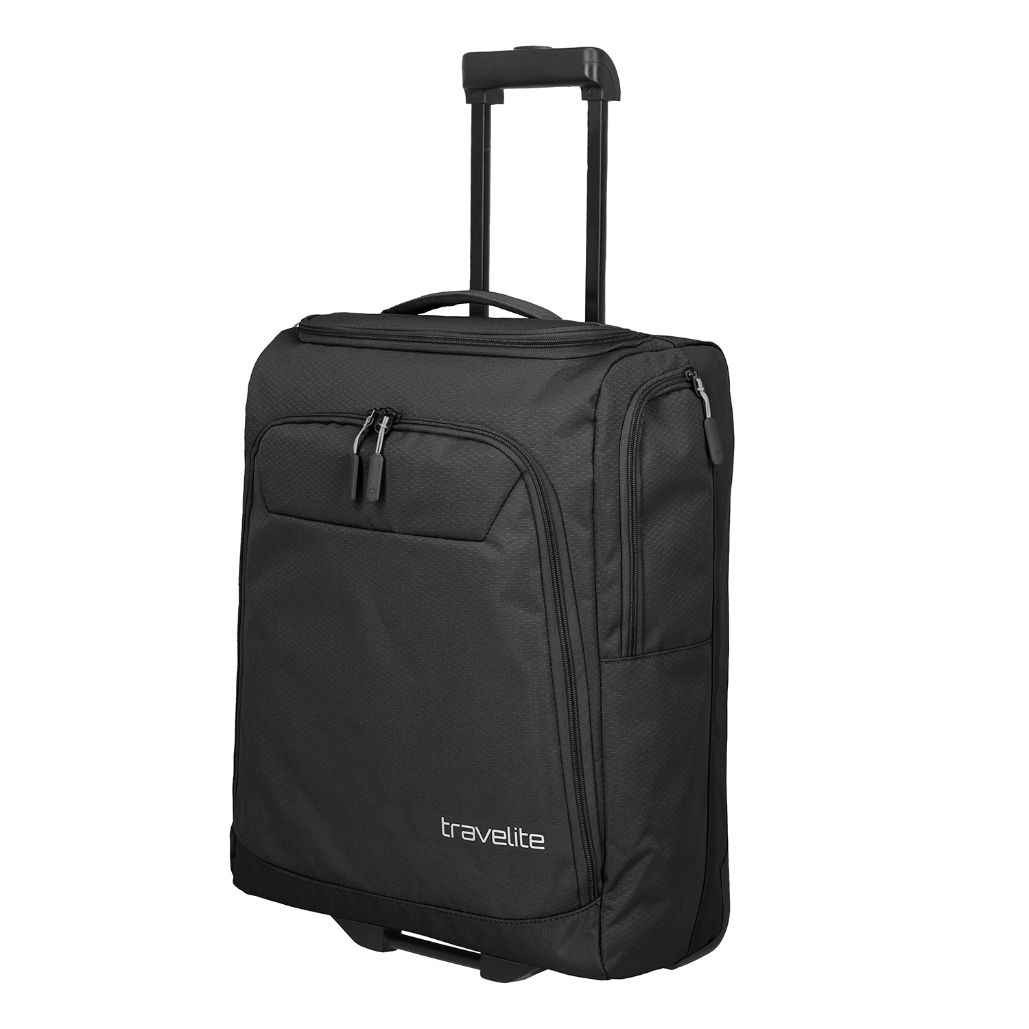 Travelite Kick Off Trolley Reisetasche S 55 cm - Schwarz