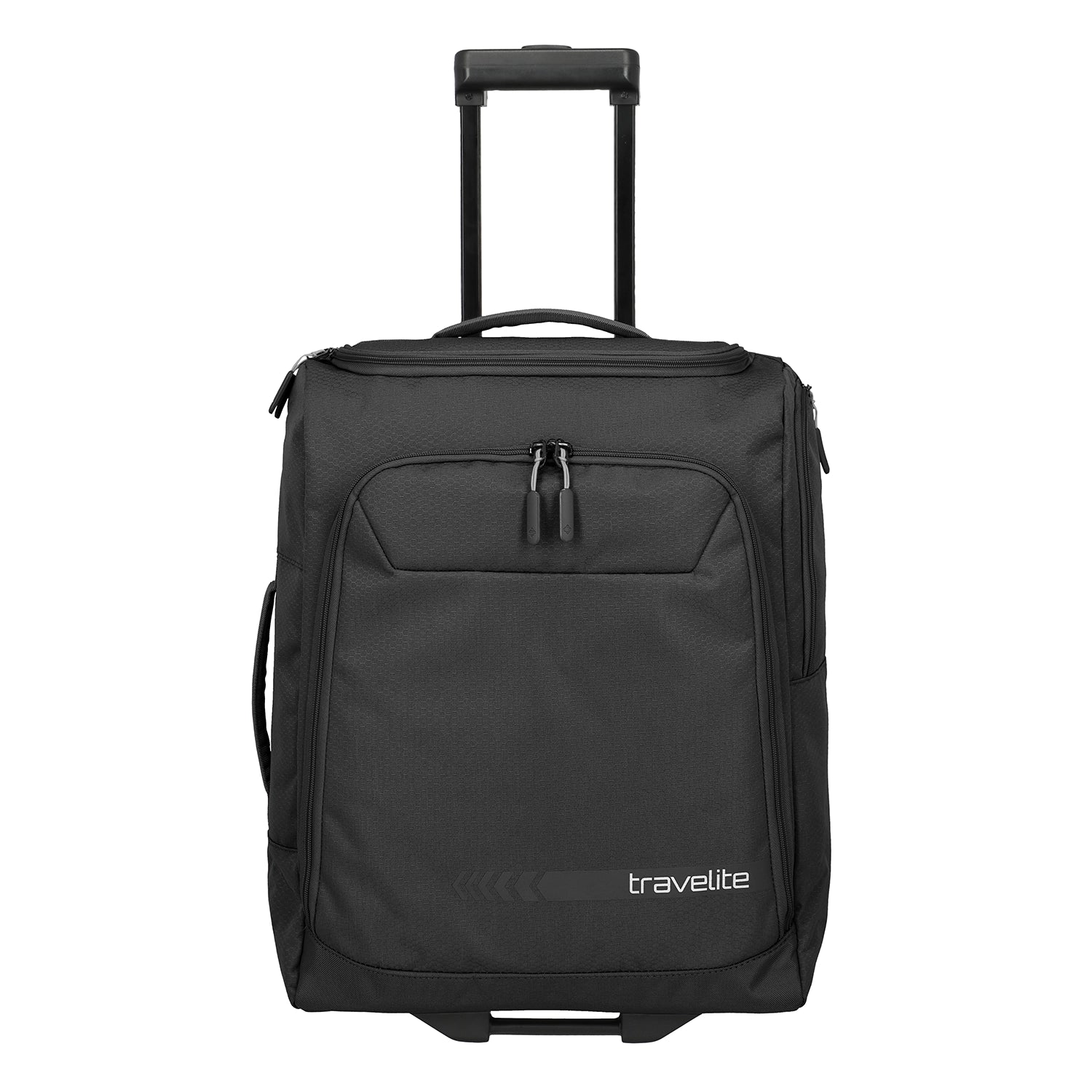 Travelite Kick Off Trolley Reisetasche S 55 cm - Schwarz