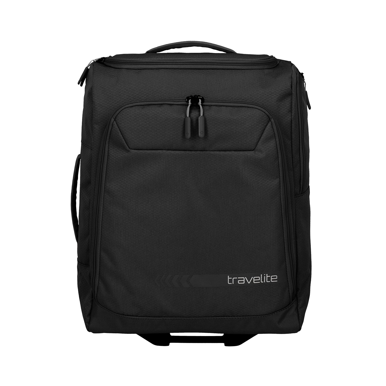 Travelite Kick Off Trolley Reisetasche S 55 cm - Schwarz