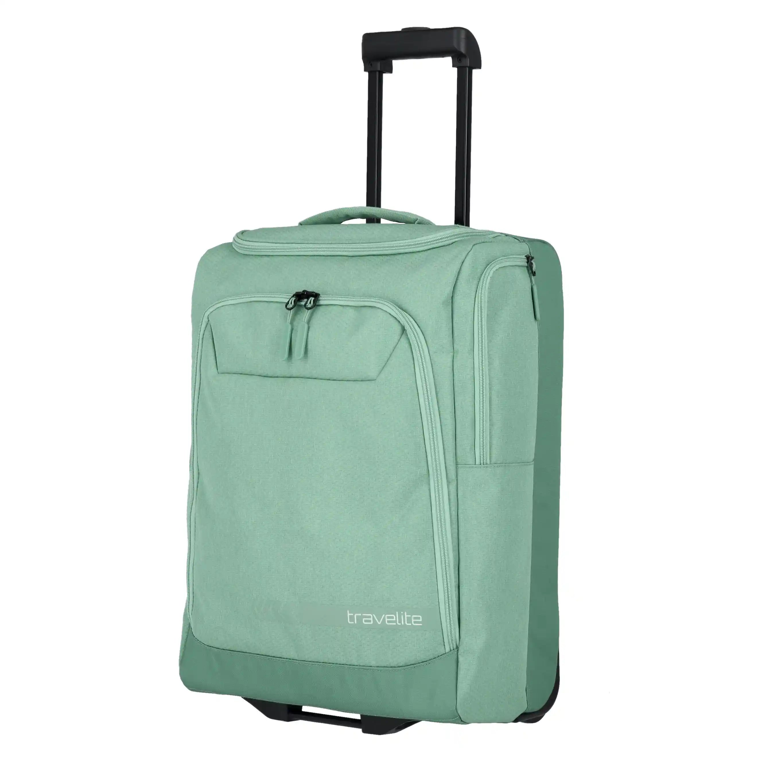 Travelite Kick Off Trolley Travel Bag S 55 cm - Sage