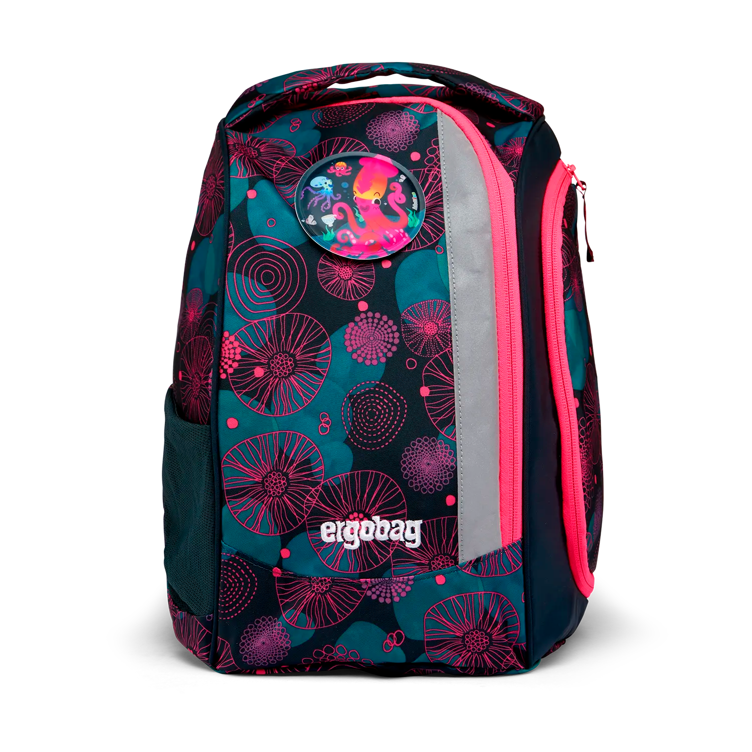 Ergobag Pack 6-teiliges Schulrucksack-Set 40 cm (2024) - Korallbär