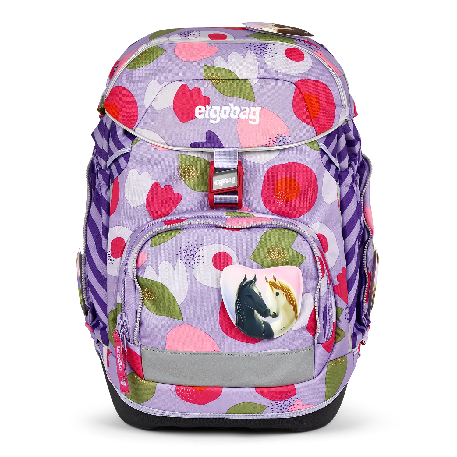 Ergobag Pack 6-teiliges Schulrucksack-Set 40 cm (2024) - BlütenzauBär