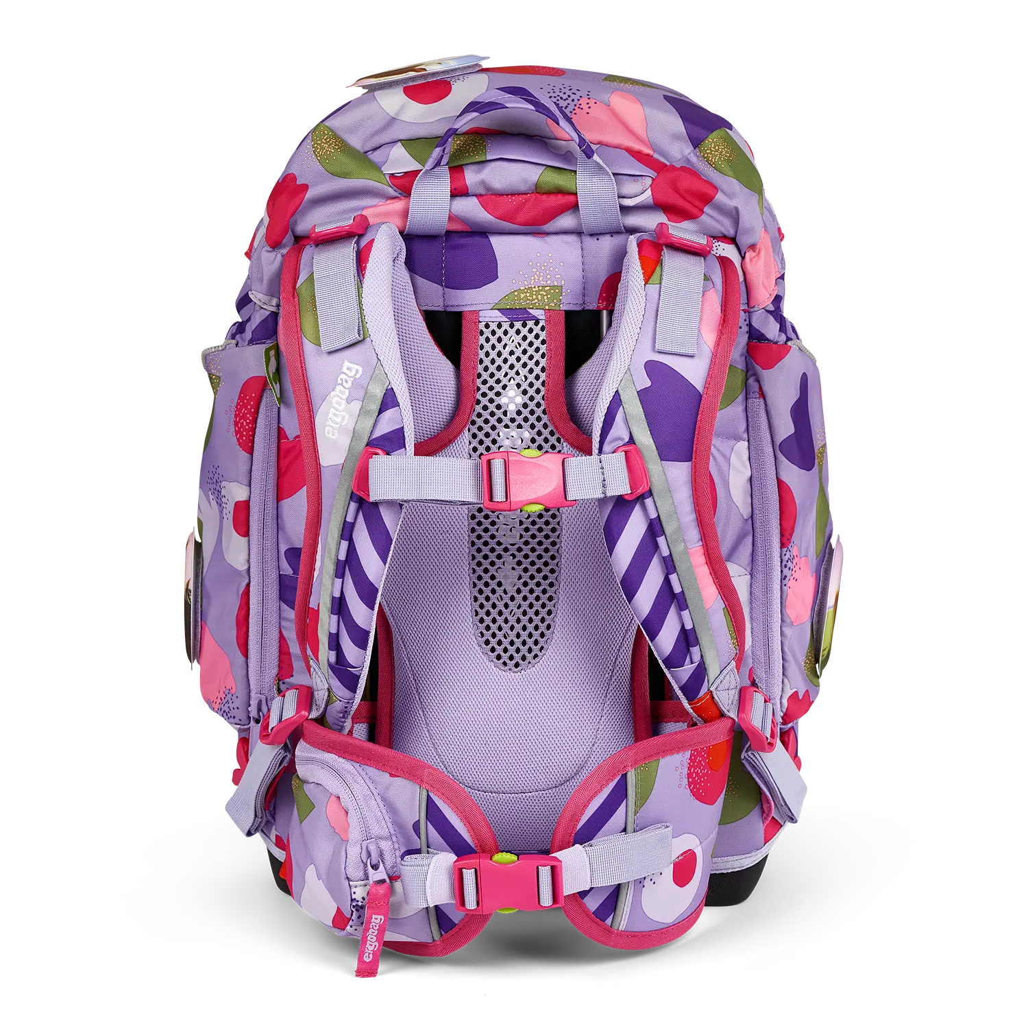 Ergobag Pack 6-teiliges Schulrucksack-Set 40 cm (2024) - BlütenzauBär