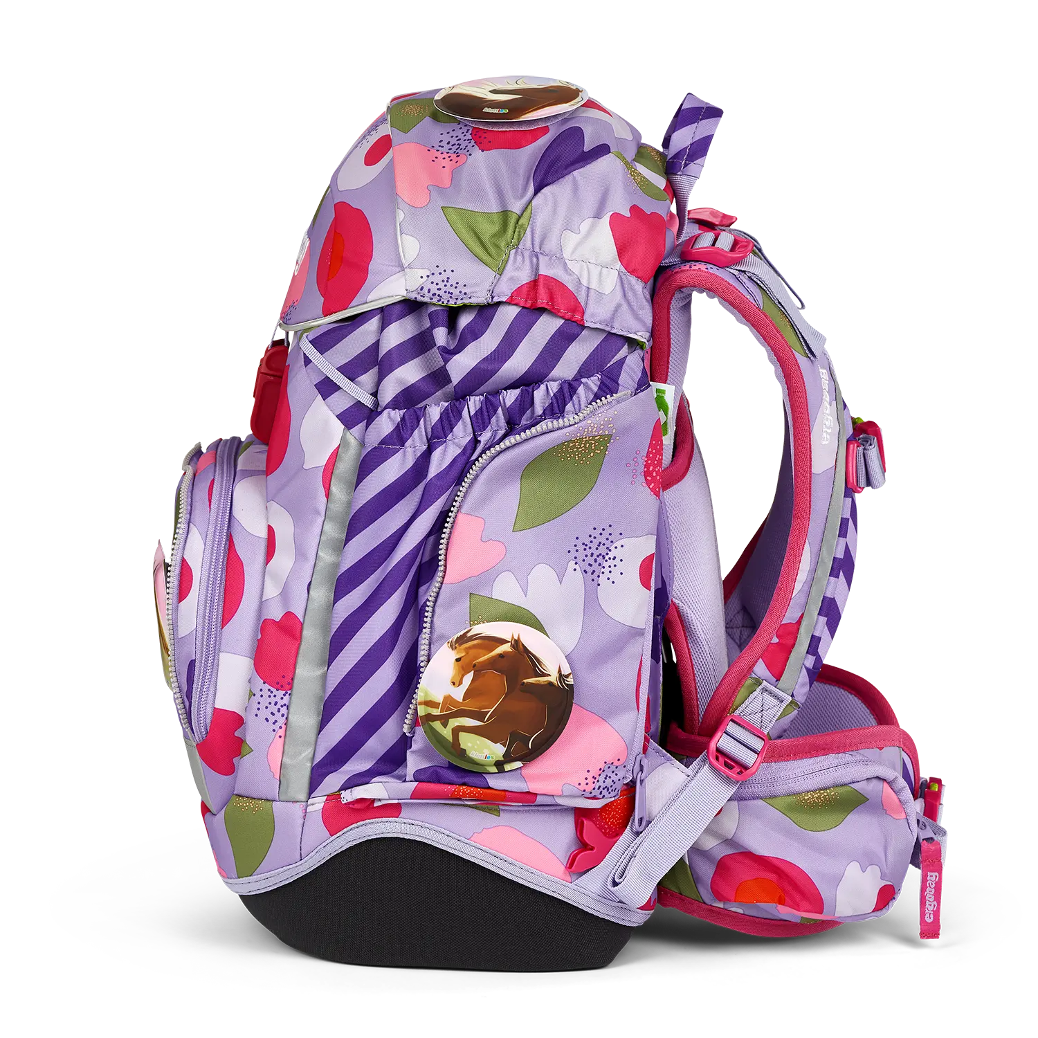 Ergobag Pack 6-teiliges Schulrucksack-Set 40 cm (2024) - BlütenzauBär