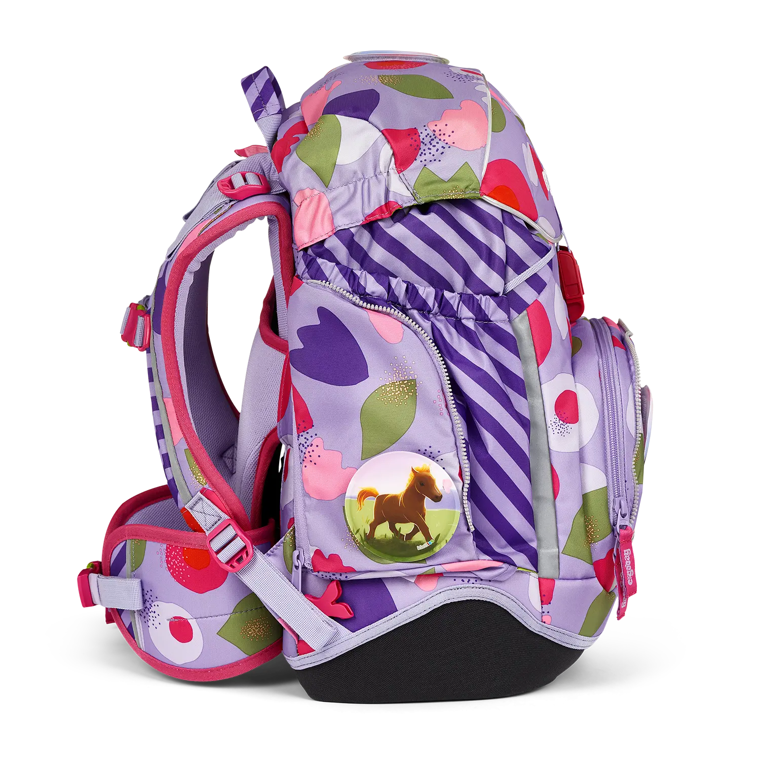 Ergobag Pack 6-teiliges Schulrucksack-Set 40 cm (2024) - BlütenzauBär