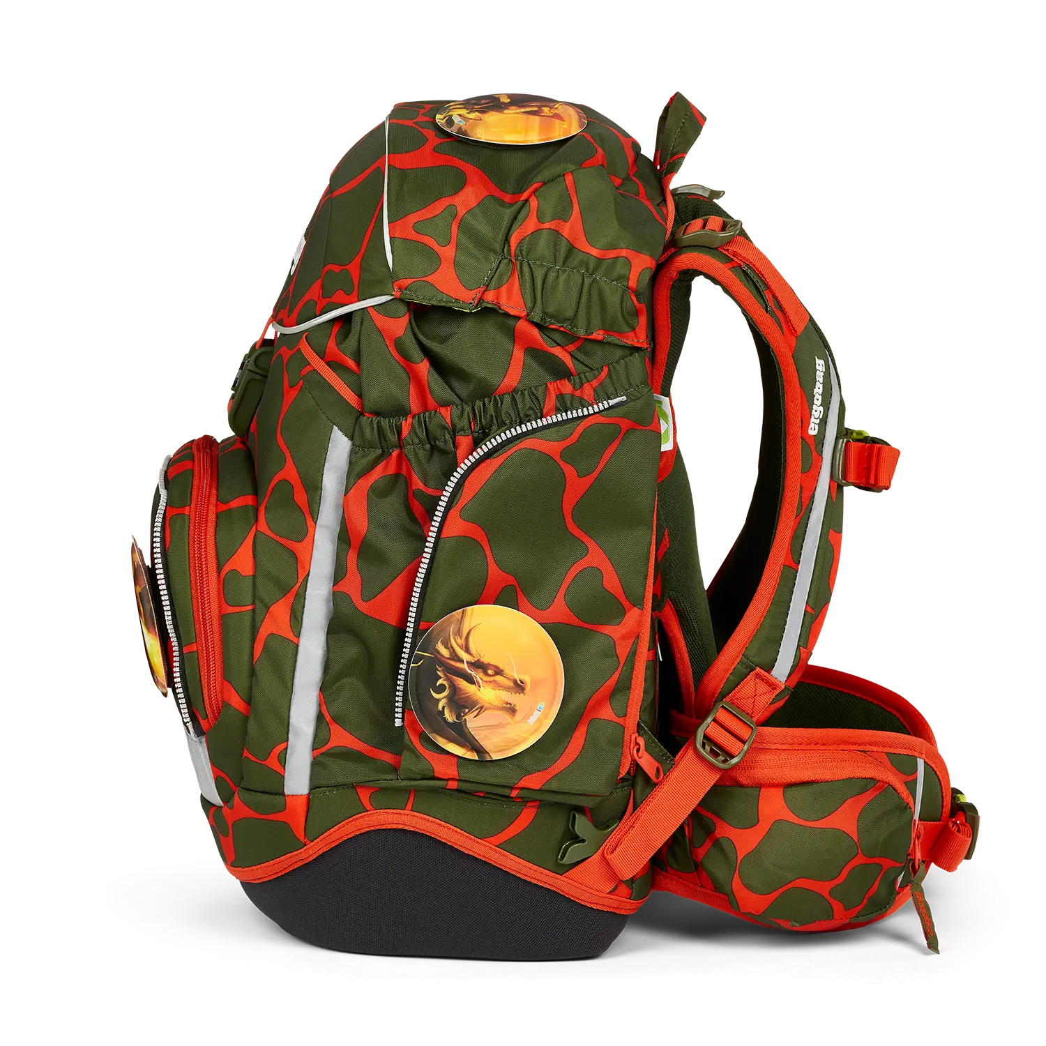 Ergobag Pack 6-teiliges Schulrucksack-Set 40 cm (2024) - FeuerspeiBär