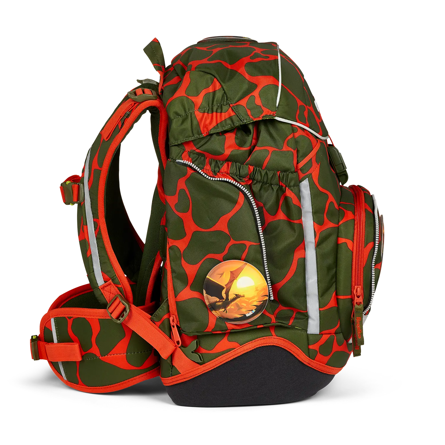 Ergobag Pack 6-teiliges Schulrucksack-Set 40 cm (2024) - FeuerspeiBär