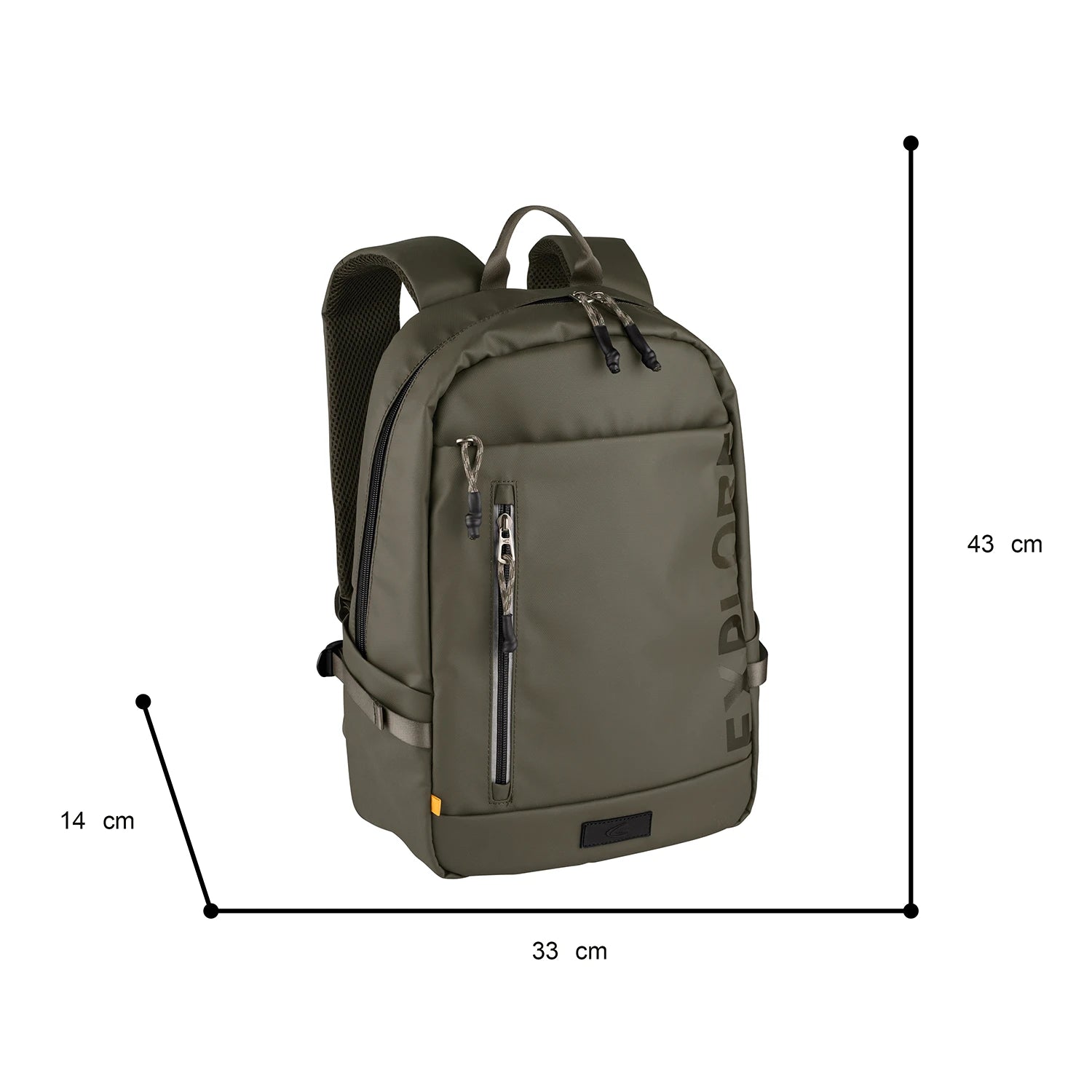 Camel Active Explore Backpack M 43 cm - Khaki