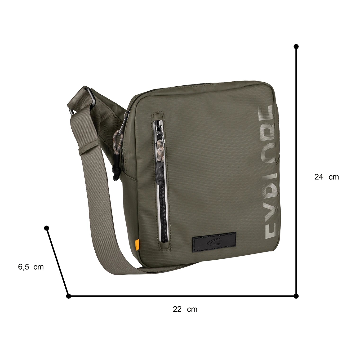 Camel Active Explore Cross Bag S 24 cm - Khaki