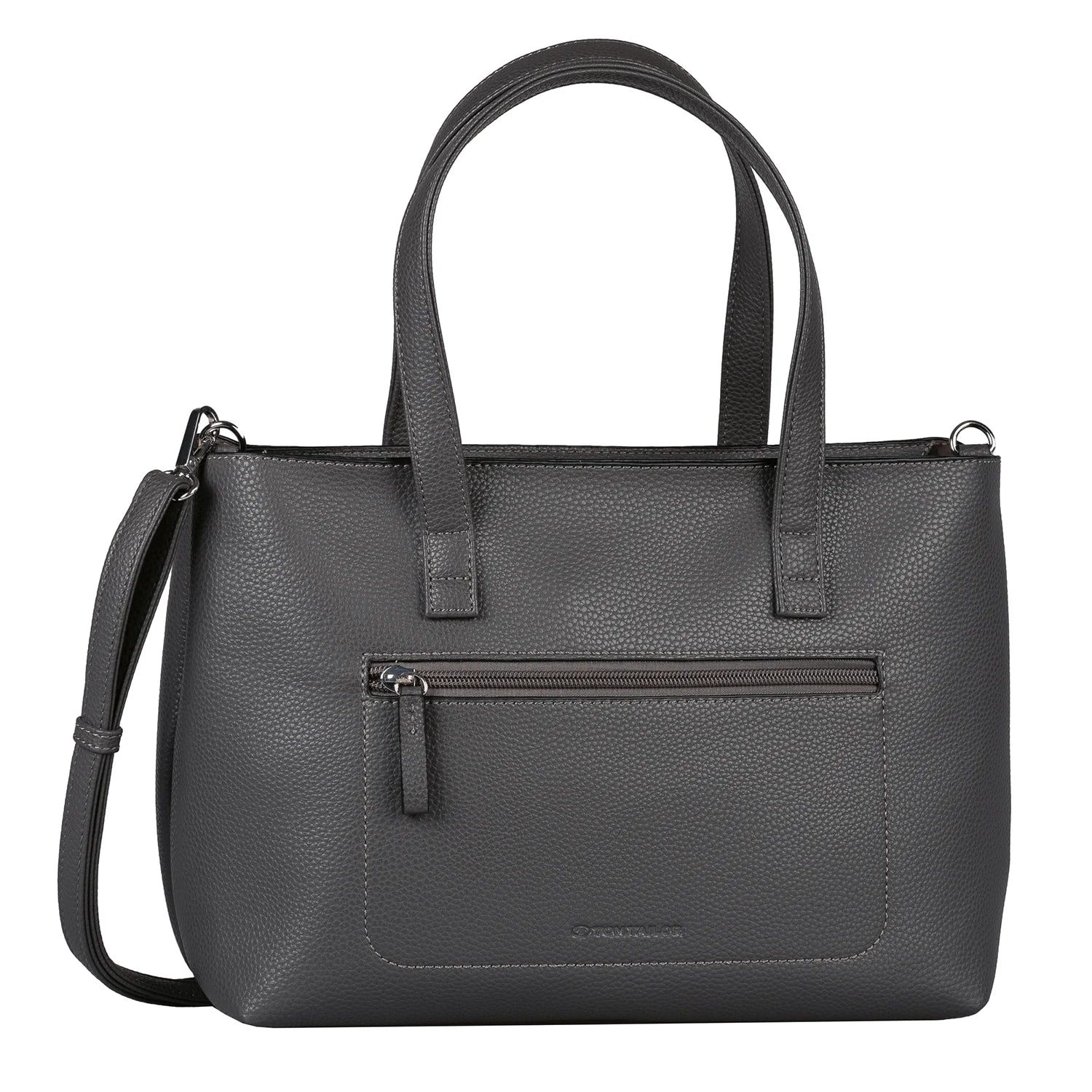 Tom Tailor Elis Zip Shopper M 35 cm - Dark Grey