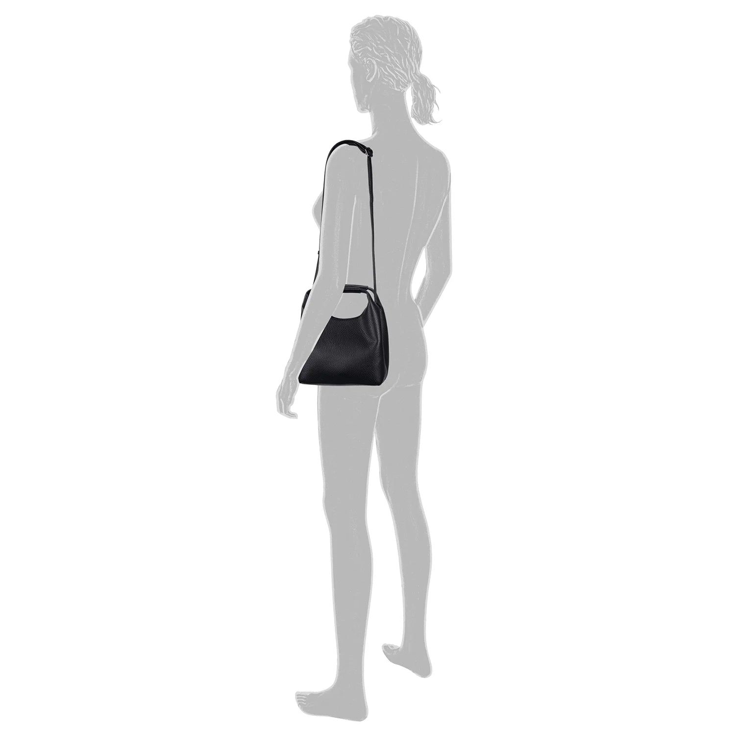 Tom Tailor Luara Hobo Bag S 22 cm - Black