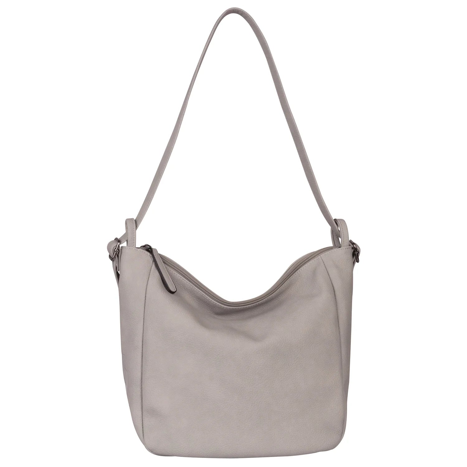 Tom Tailor Belina Hobo Bag / Backpack 38 cm - Light Grey