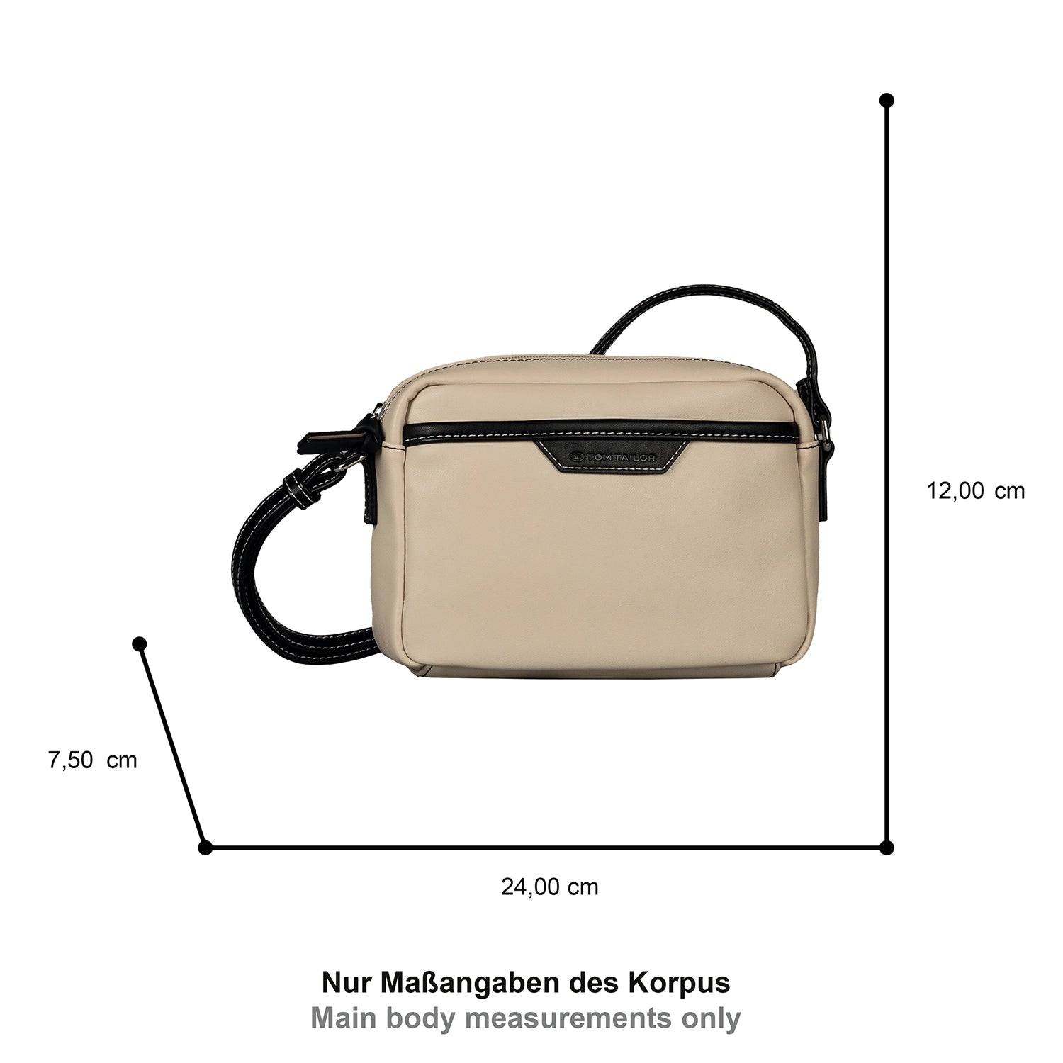 Tom Tailor Leora Camera Bag 24 cm - Beige