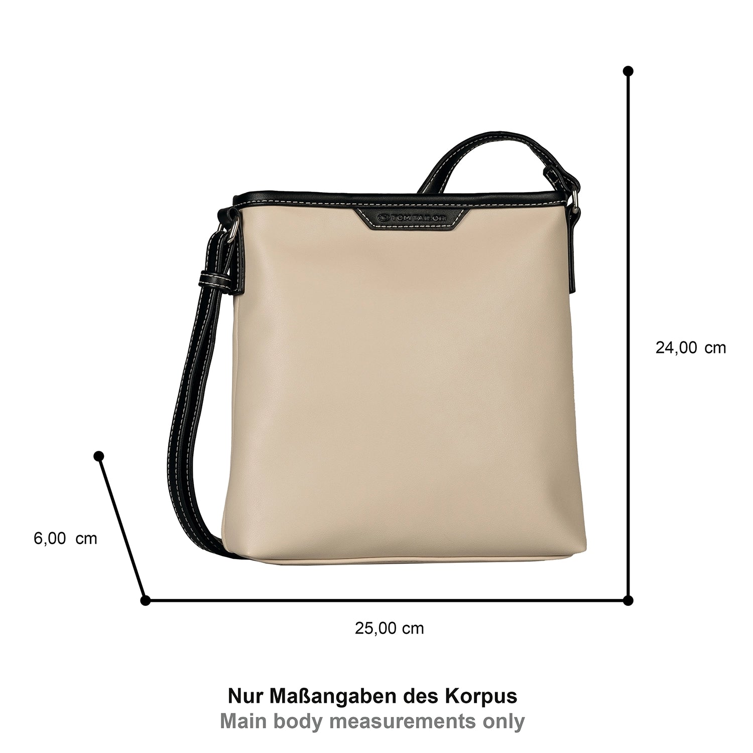 Tom Tailor Leora Cross Bag S 25 cm - Beige