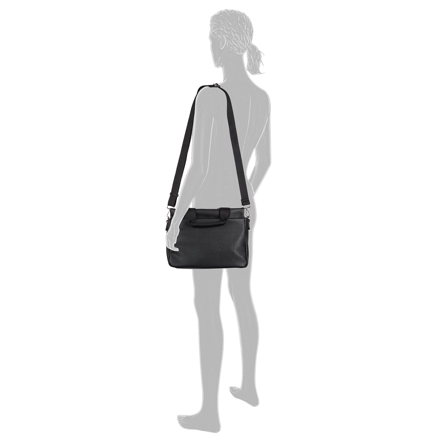 Tom Tailor Rella Zip Tote Bag M 30 cm - Black