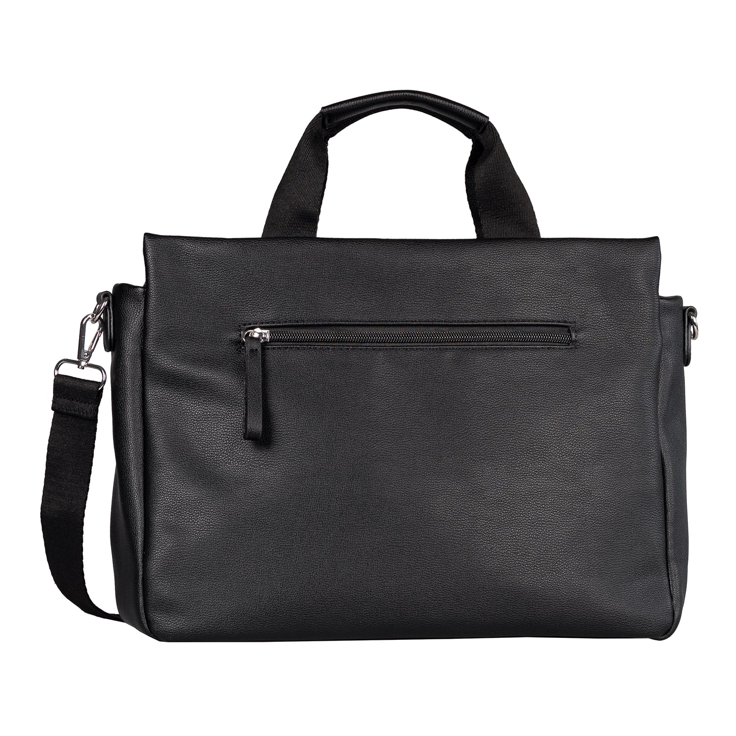 Tom Tailor Rella Zip Tote Bag L 37 cm - Black