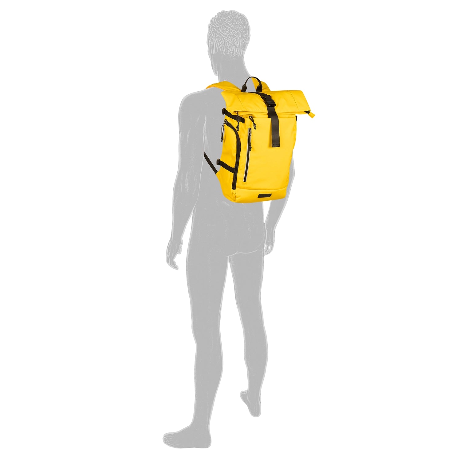 Camel Active Explore Rolltop Backpack L 51 cm - Yellow