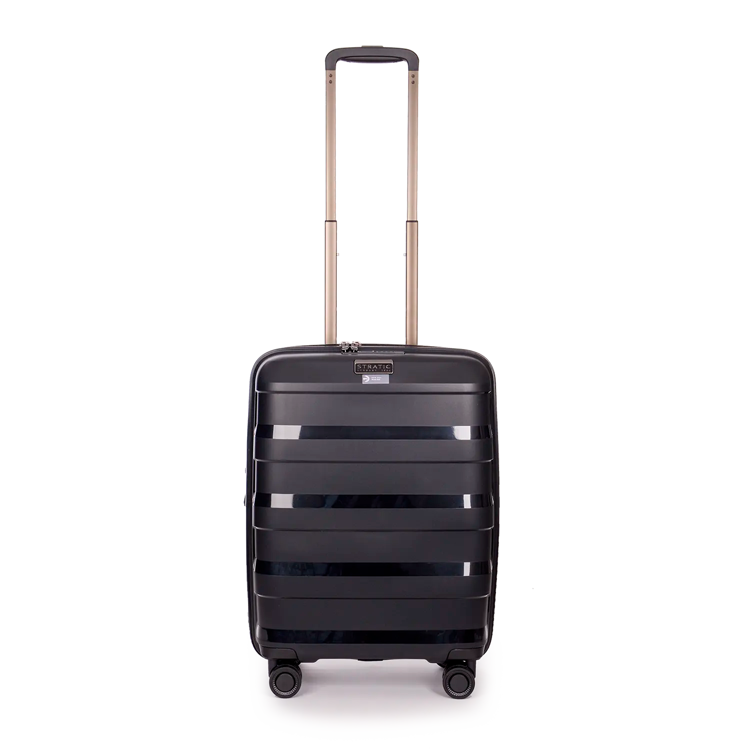 Stratic Straw+ 4-Rollen Trolley 55 cm - Black