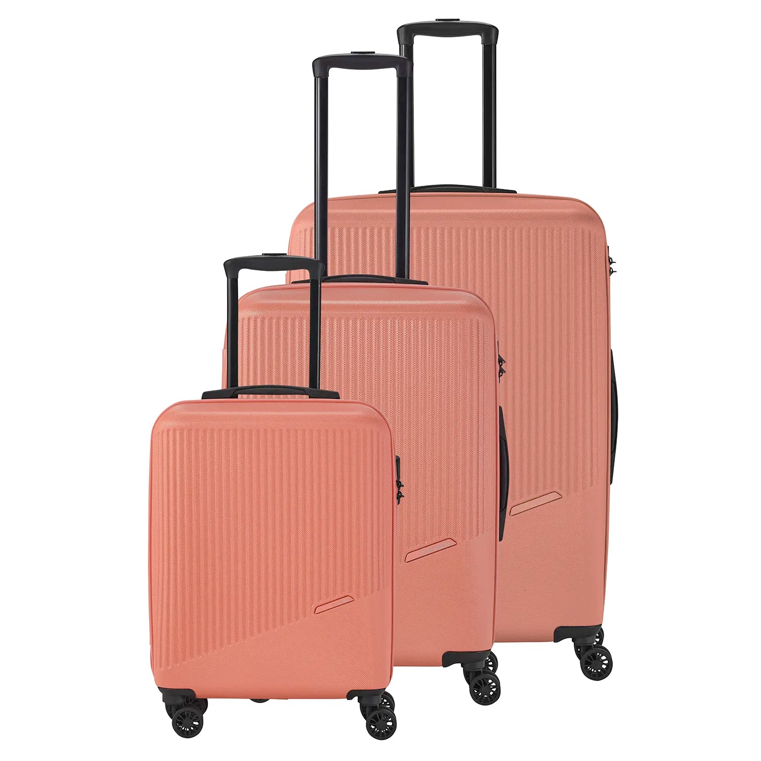 Travelite Bali 4-Rollen Trolley Set L/M/S - Koralle