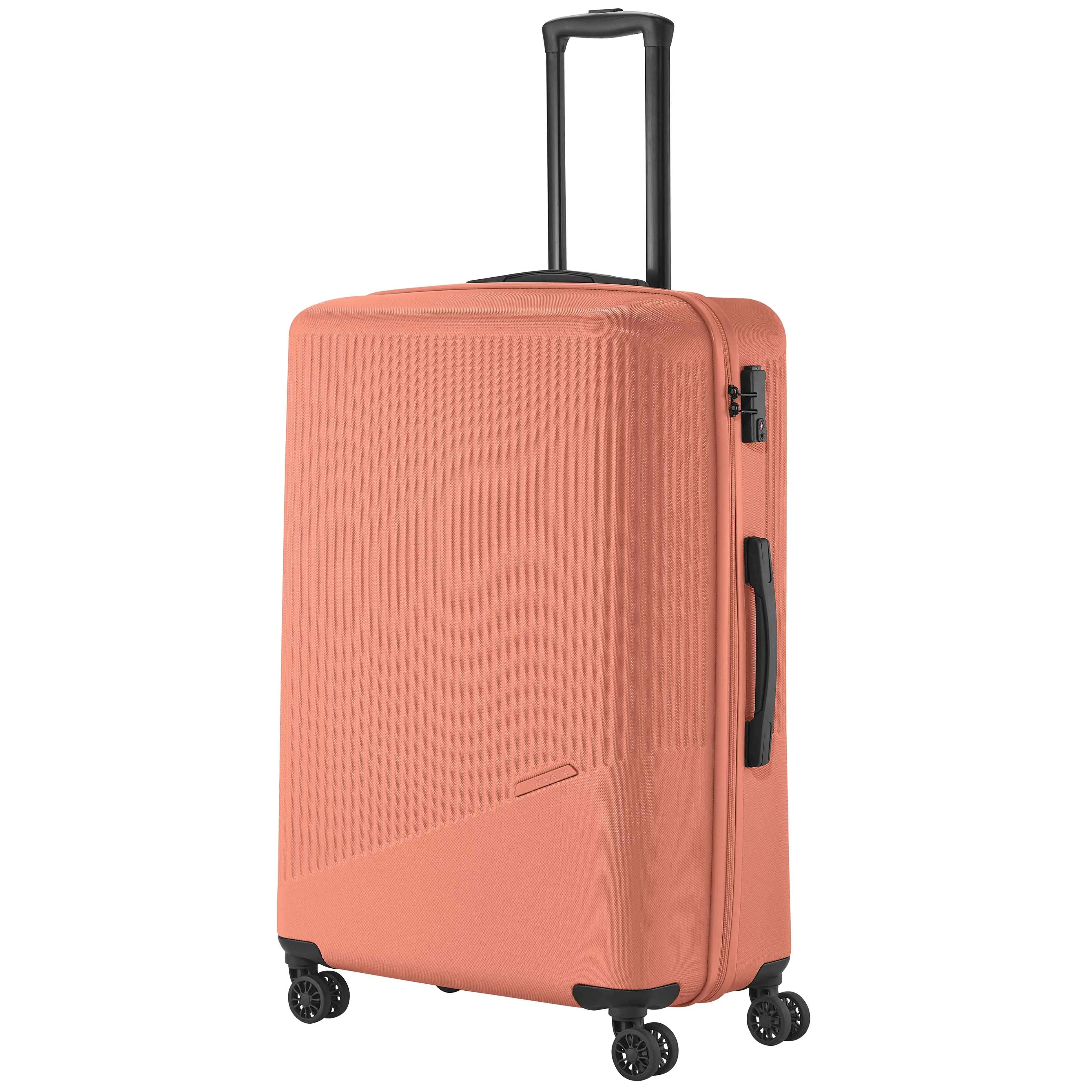 Travelite Bali 4-Rollen Trolley Set L/M/S - Koralle