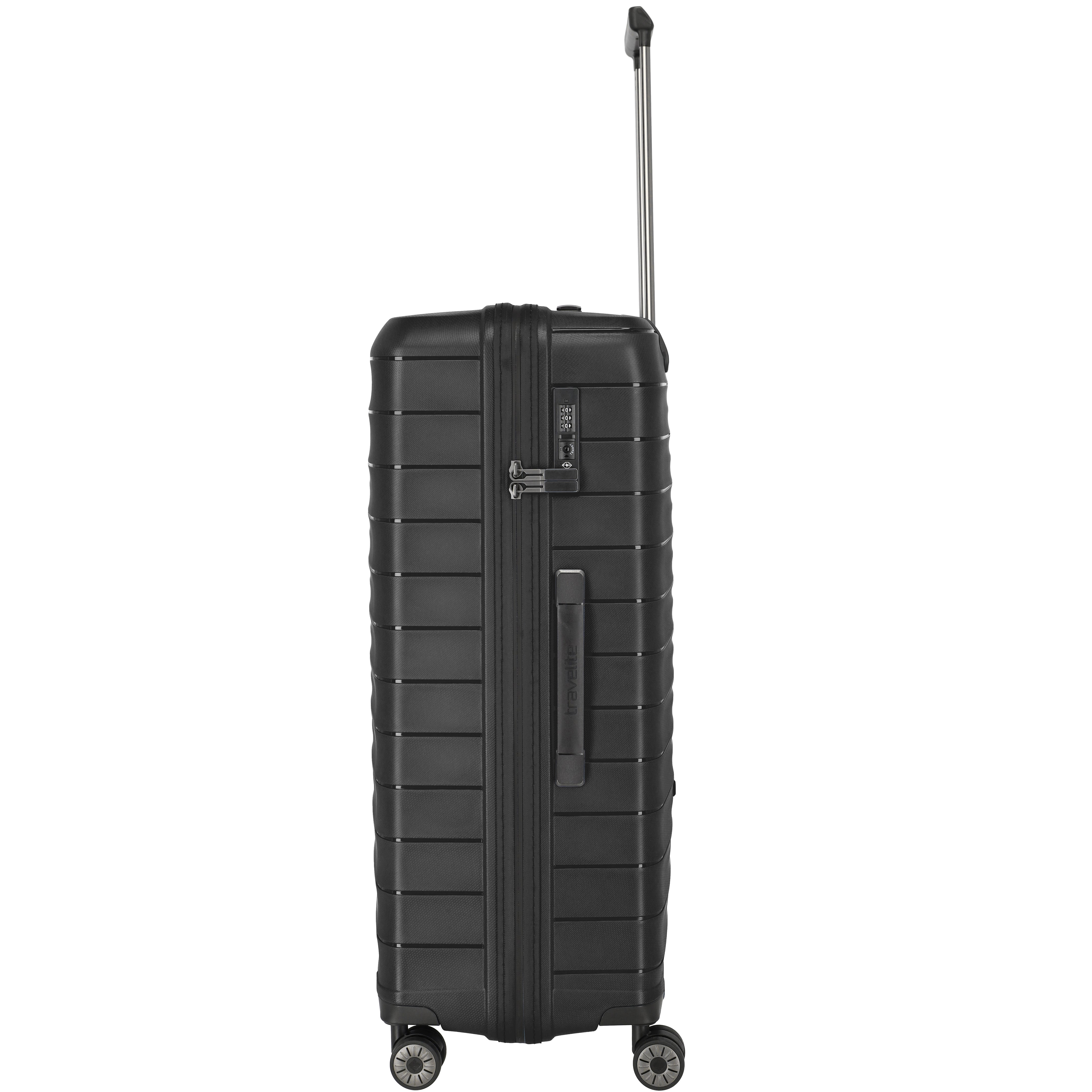 Travelite Mooby 4-wheel trolley 77 cm - black