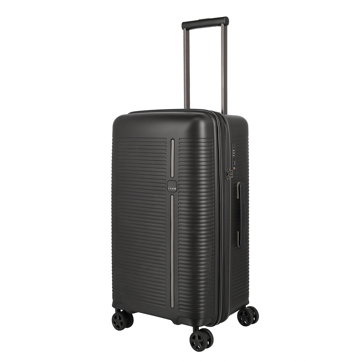 Travelite Roomer 4-Rollen Trunk M 66 cm - Schwarz