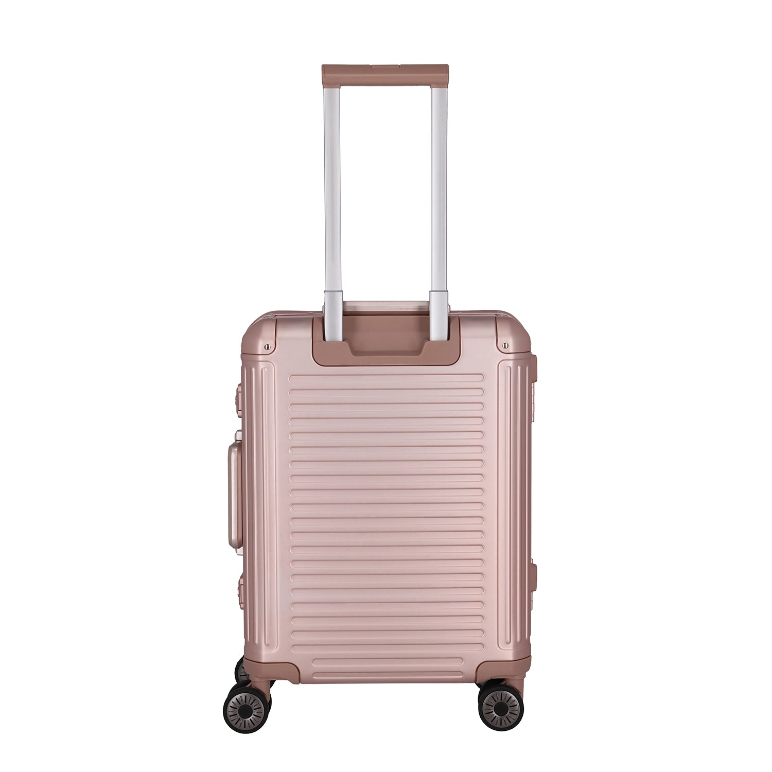 Travelite Next 4-Rollen Trolley S mit Vortasche - Rose