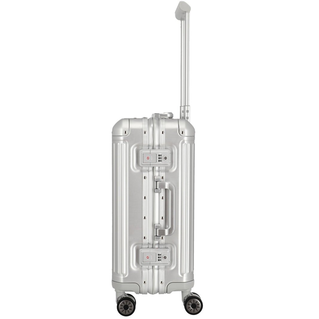 Travelite Next 4-Rollen Trolley S 55 cm - Silber