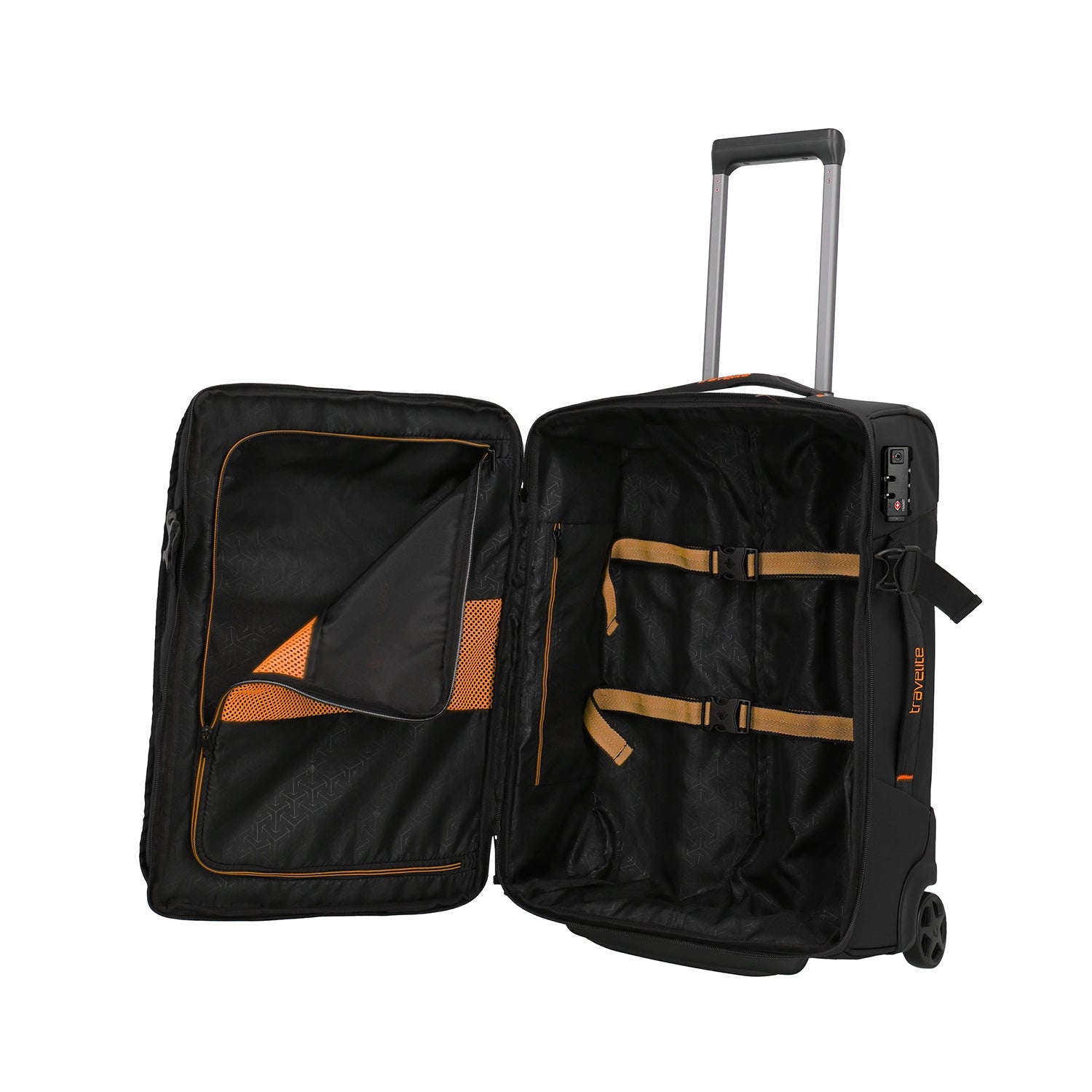 Travelite Briize Rollenreisetasche S 55 cm - Schwarz