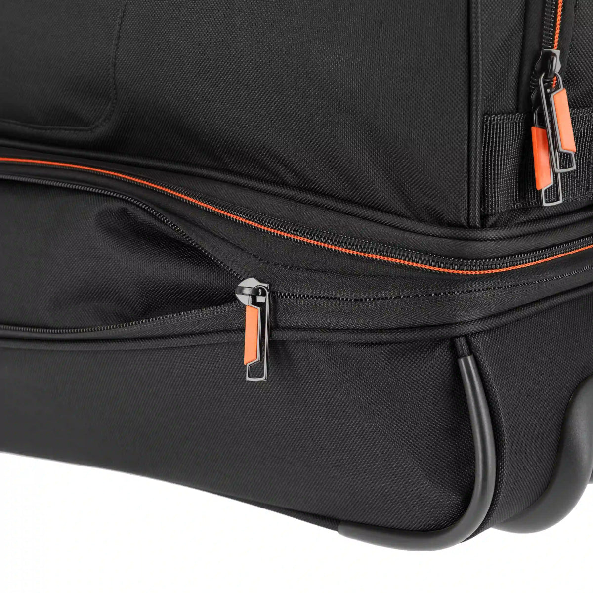 Travelite Basics Trolley Reisetasche 55 cm - schwarz - orange Travelite - koffer - direkt.de