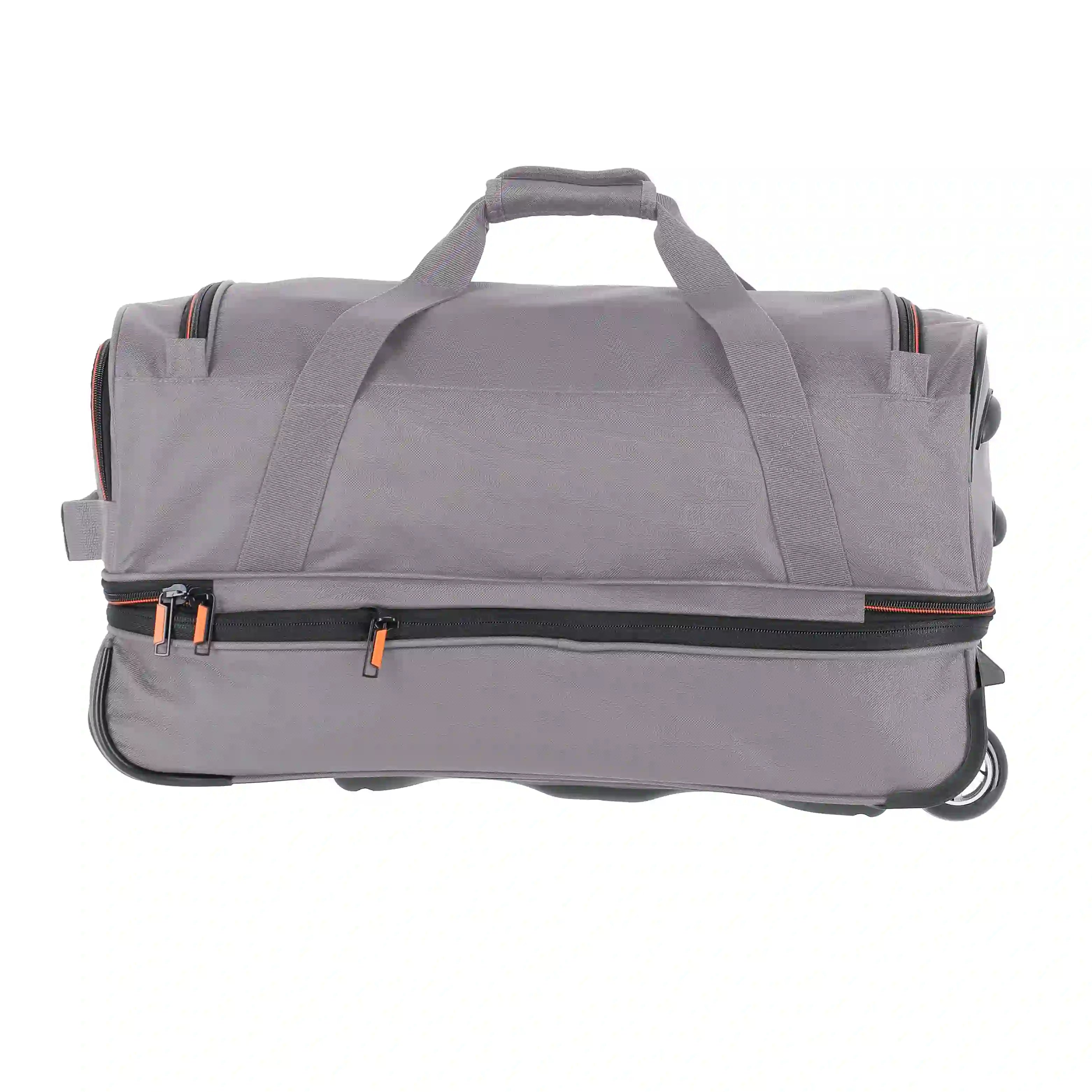 Travelite Basics Trolley Reisetasche 55 cm - grau - orange Travelite - koffer - direkt.de