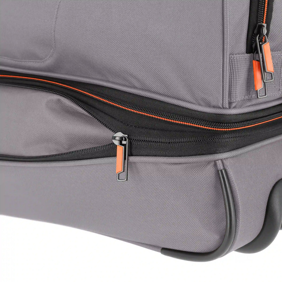 Travelite Basics Trolley Reisetasche 55 cm - grau - orange Travelite - koffer - direkt.de